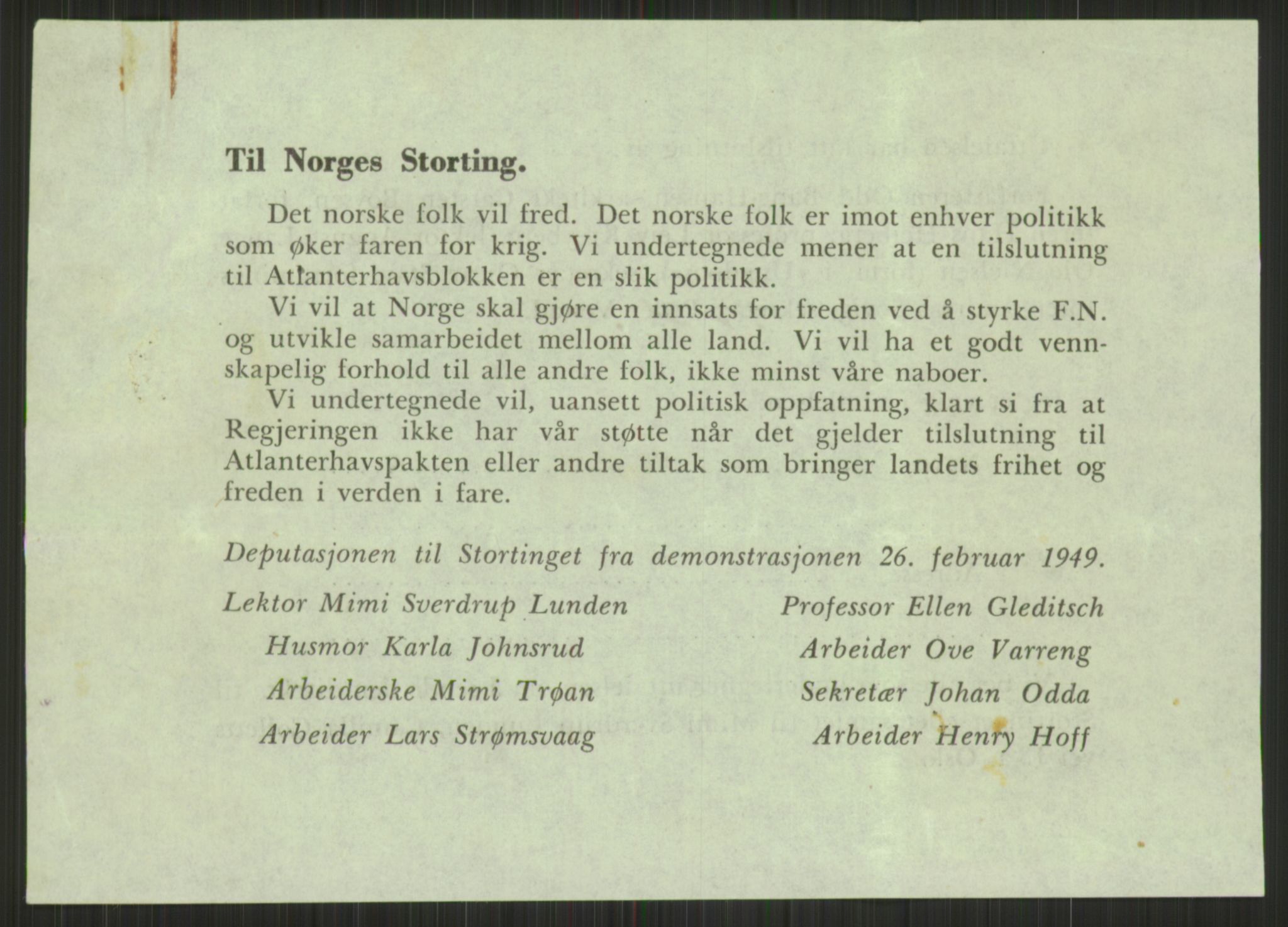 Utenriksdepartementet, RA/S-2259, 1948-1950, p. 97