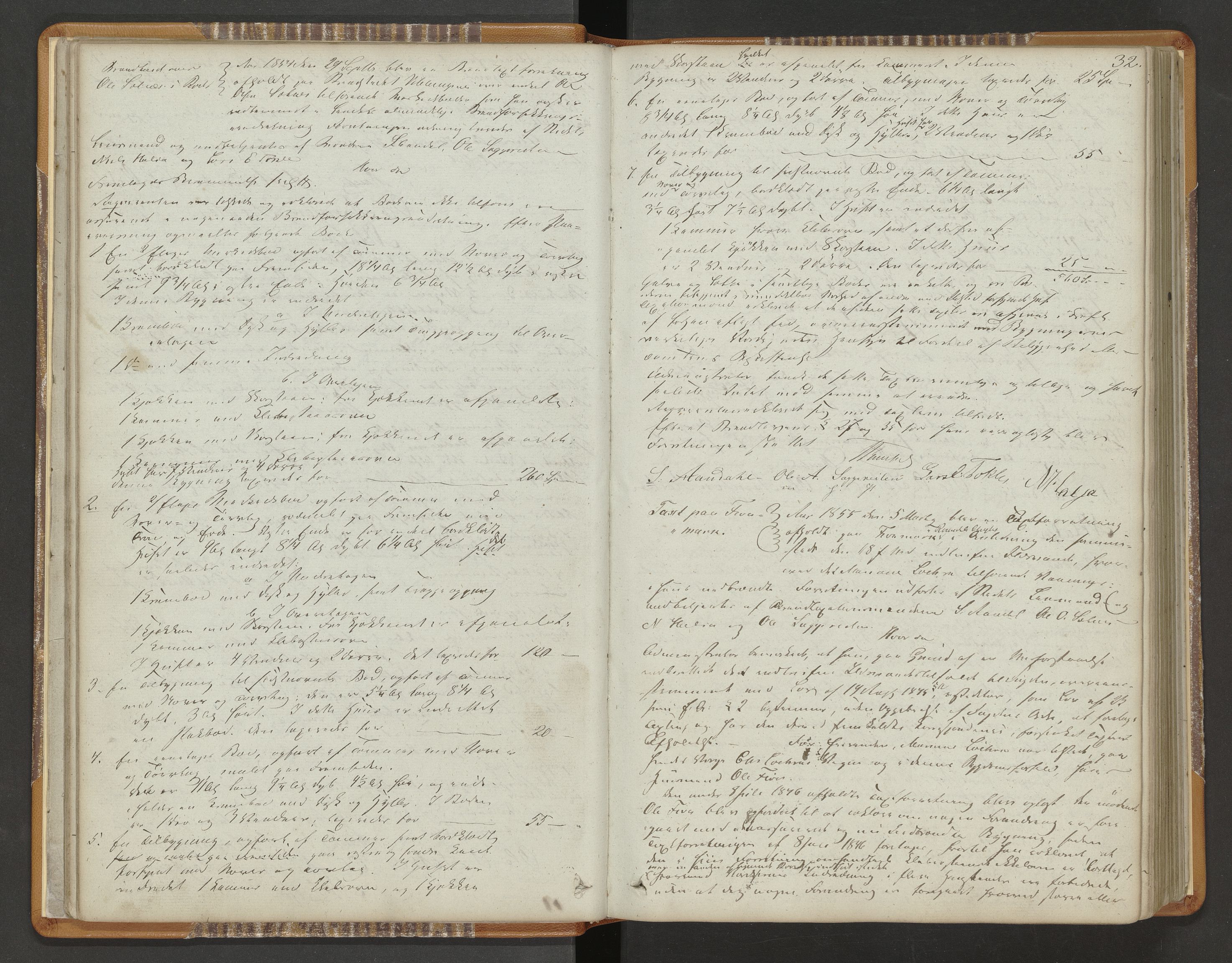 Norges Brannkasse Romsdal, AV/SAT-A-5499/Fa/L0001: Branntakstprotokoll, 1846-1877, p. 32