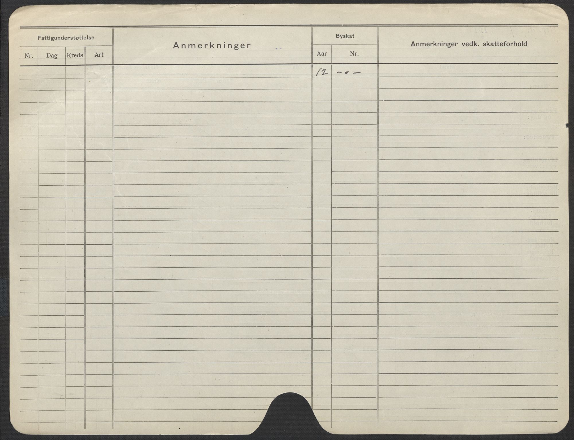 Oslo folkeregister, Registerkort, SAO/A-11715/F/Fa/Fac/L0014: Kvinner, 1906-1914, p. 1175b