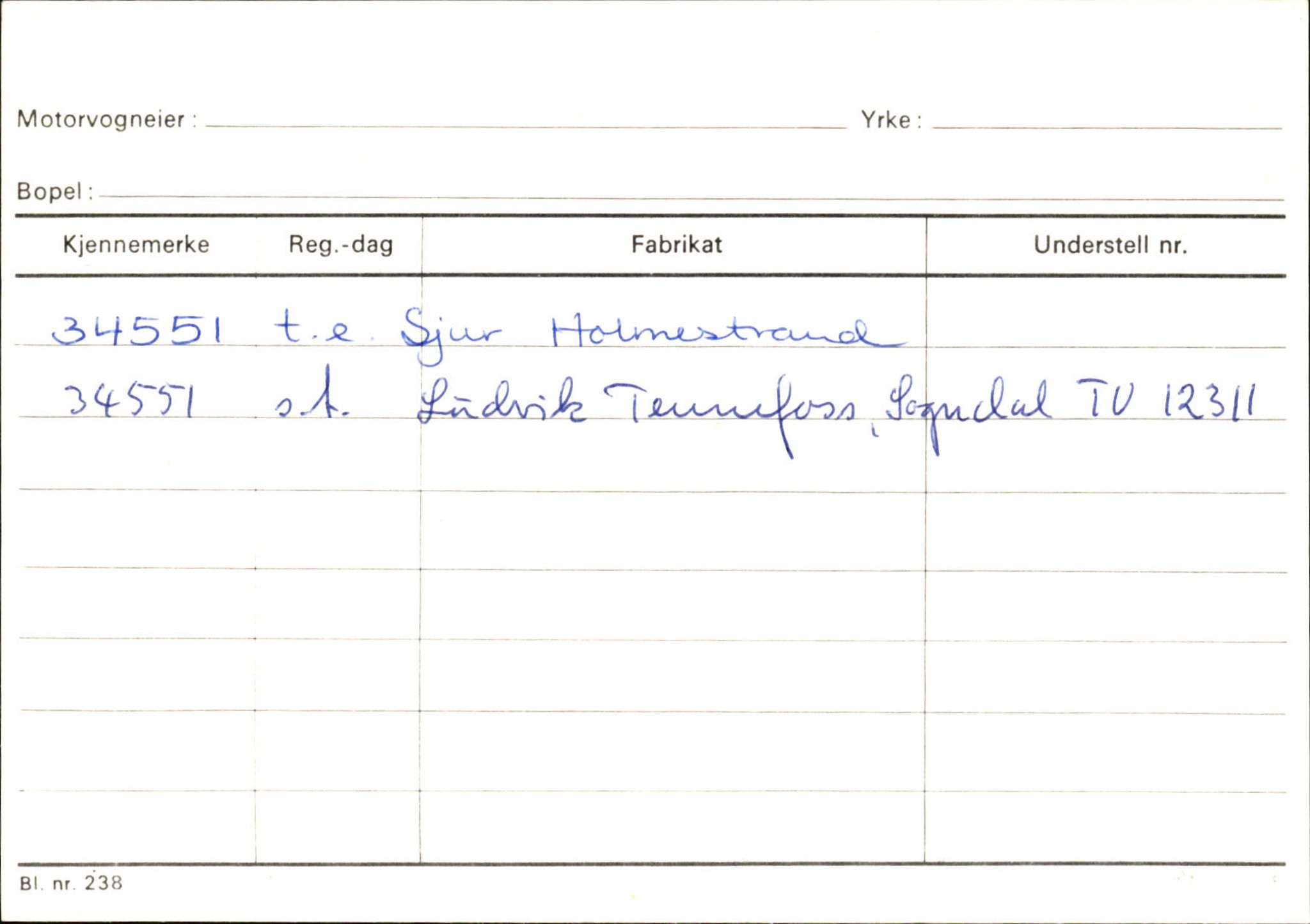 Statens vegvesen, Sogn og Fjordane vegkontor, AV/SAB-A-5301/4/F/L0124: Eigarregister Sogndal A-U, 1945-1975, p. 2085