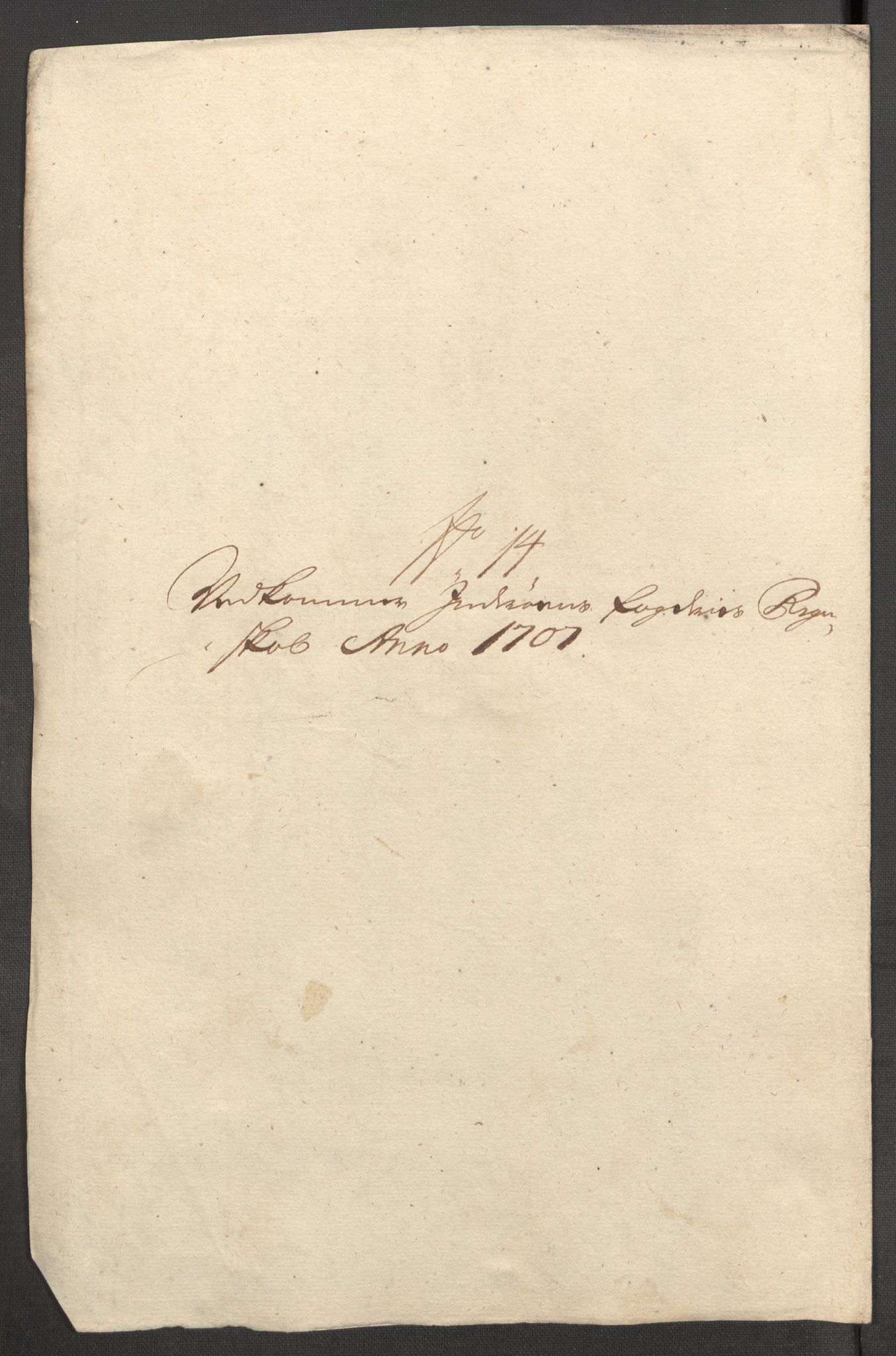 Rentekammeret inntil 1814, Reviderte regnskaper, Fogderegnskap, AV/RA-EA-4092/R63/L4315: Fogderegnskap Inderøy, 1706-1707, p. 458