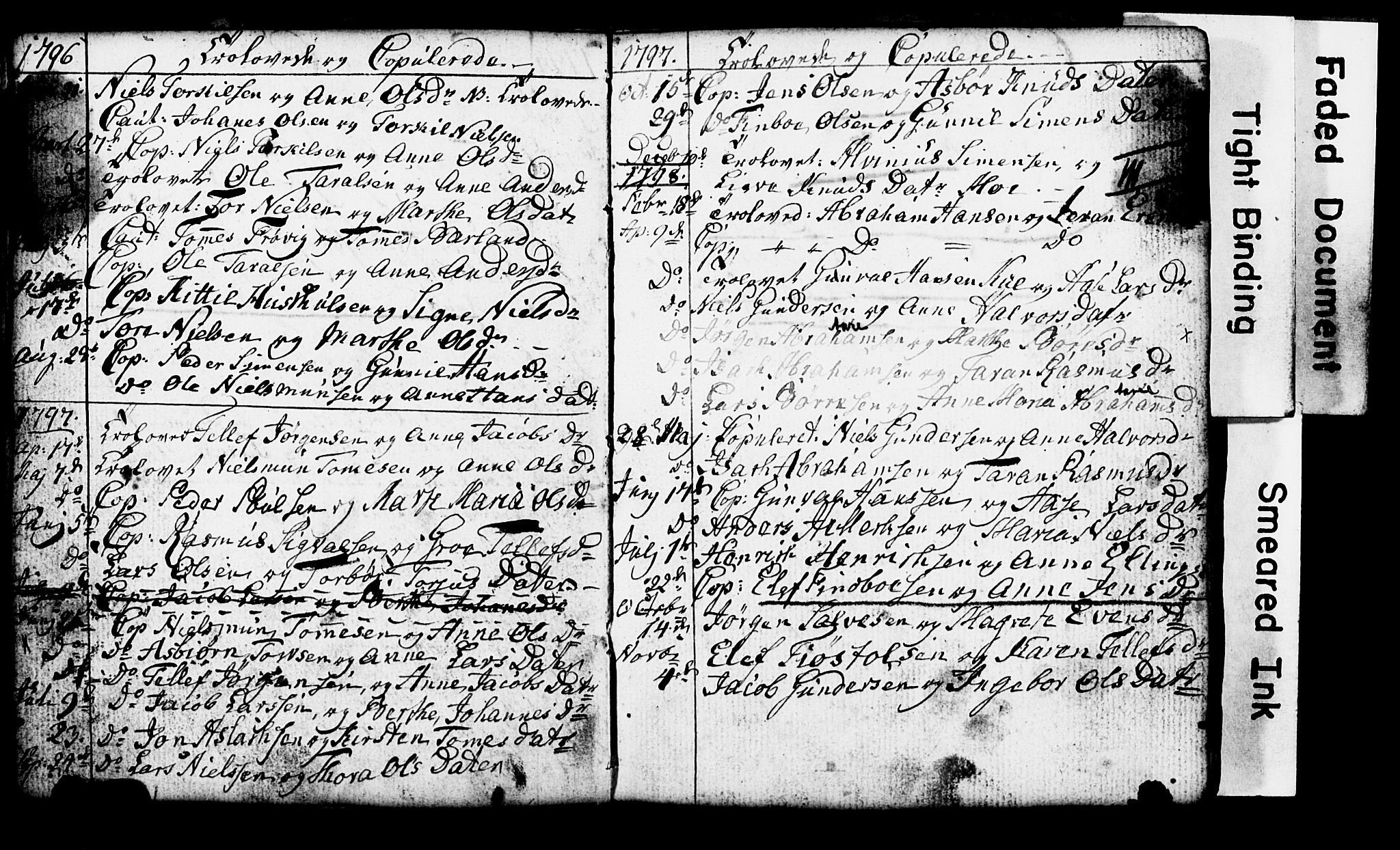 Sannidal kirkebøker, AV/SAKO-A-296/G/Ga/L0001: Parish register (copy) no. 1, 1782-1816