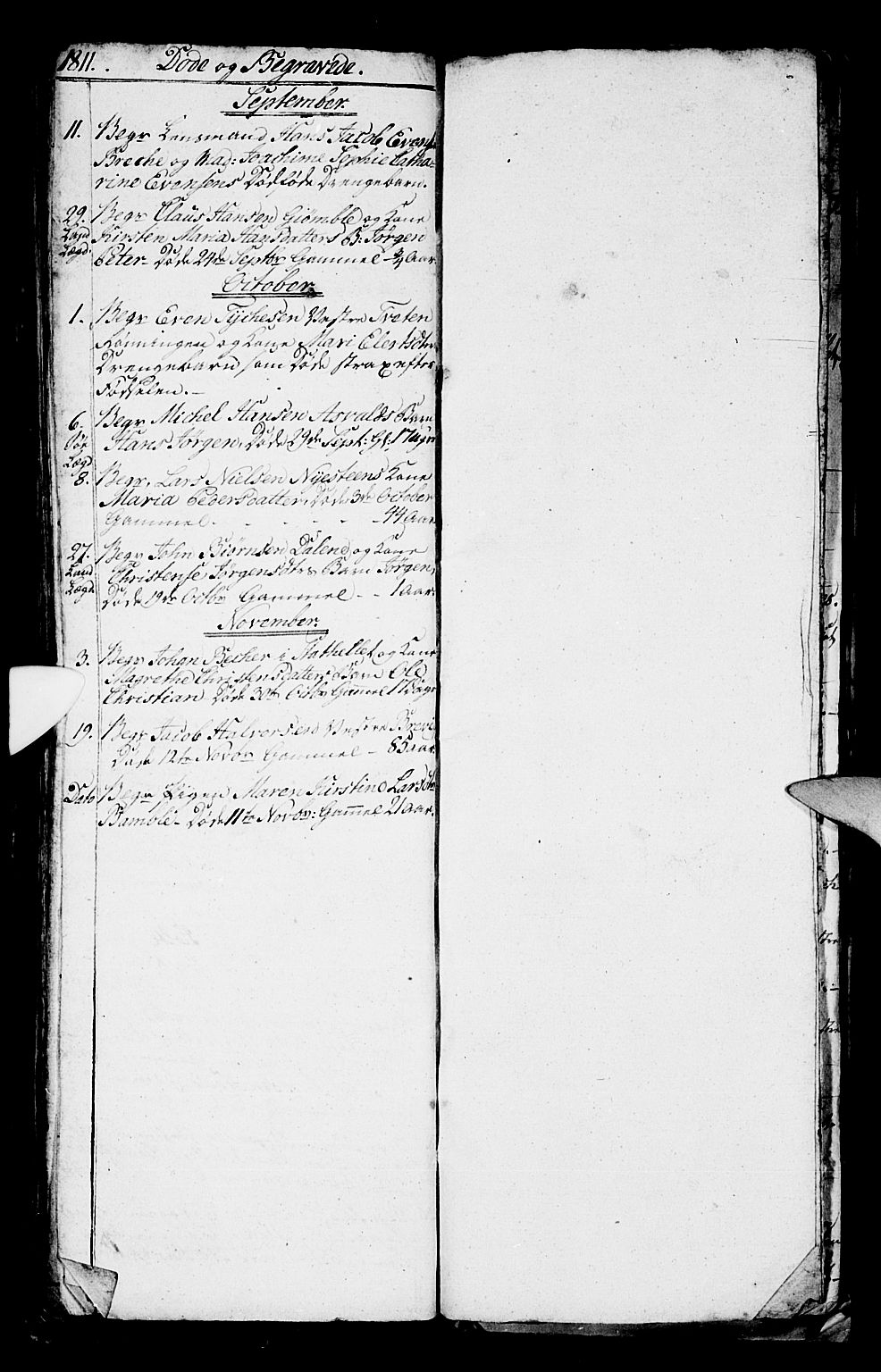 Bamble kirkebøker, SAKO/A-253/G/Ga/L0004: Parish register (copy) no. I 4, 1808-1814