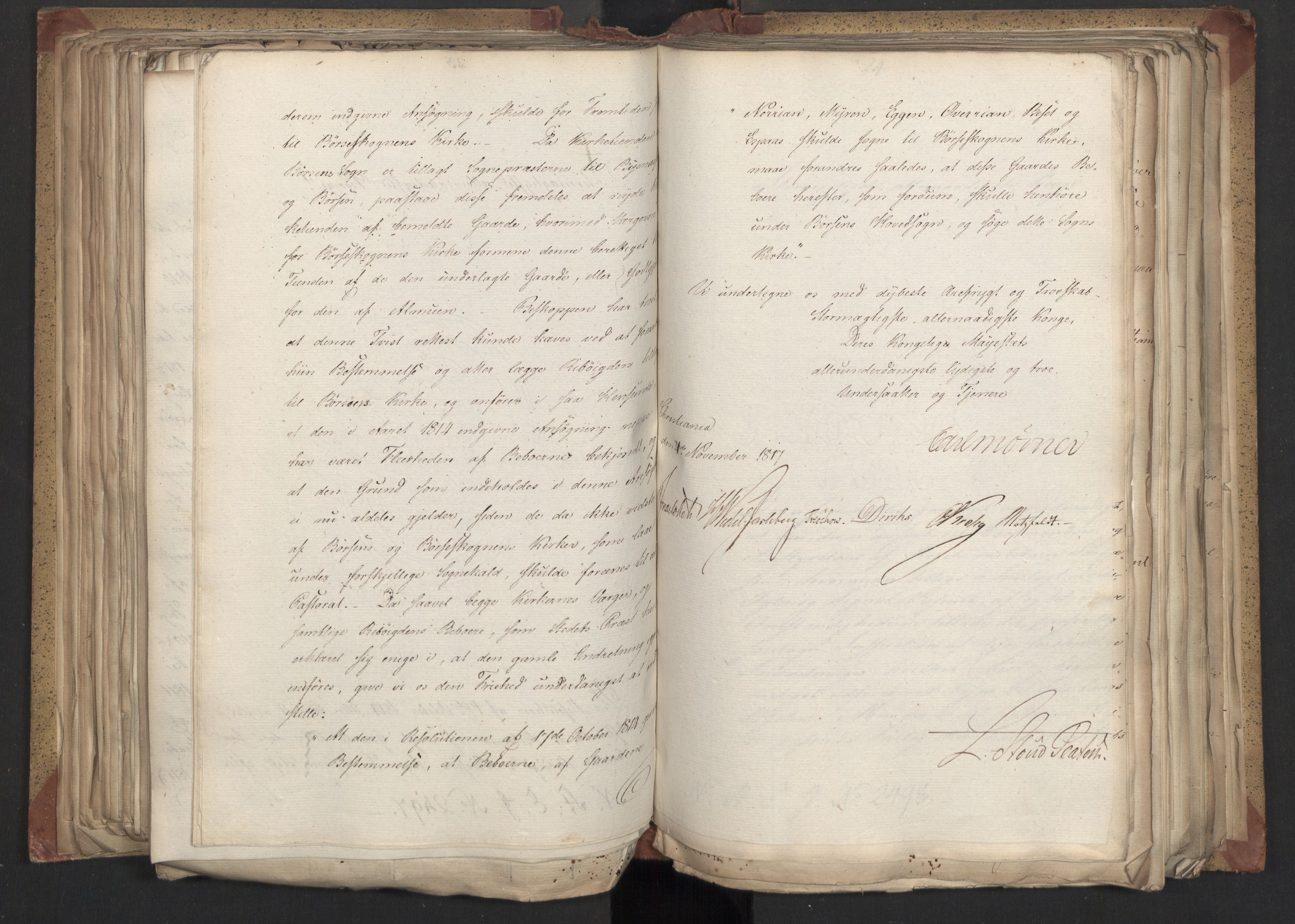 Statsrådsavdelingen i Stockholm, AV/RA-S-1003/D/Da/L0011: Regjeringsinnstillinger nr. 2393-2586, 1817, p. 270