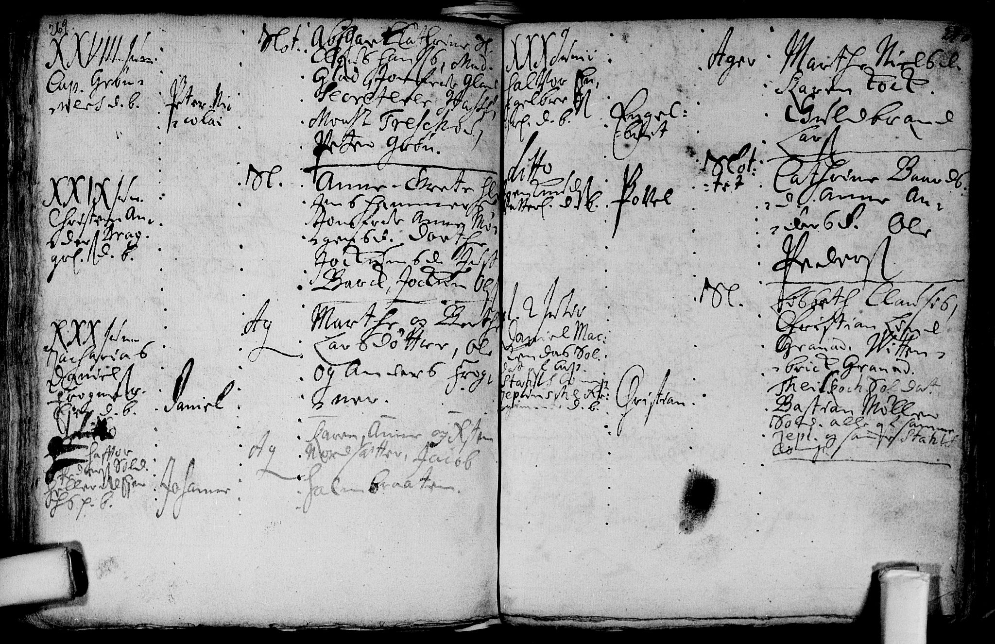 Aker prestekontor kirkebøker, AV/SAO-A-10861/F/L0002: Parish register (official) no. 2, 1714-1720, p. 269-270