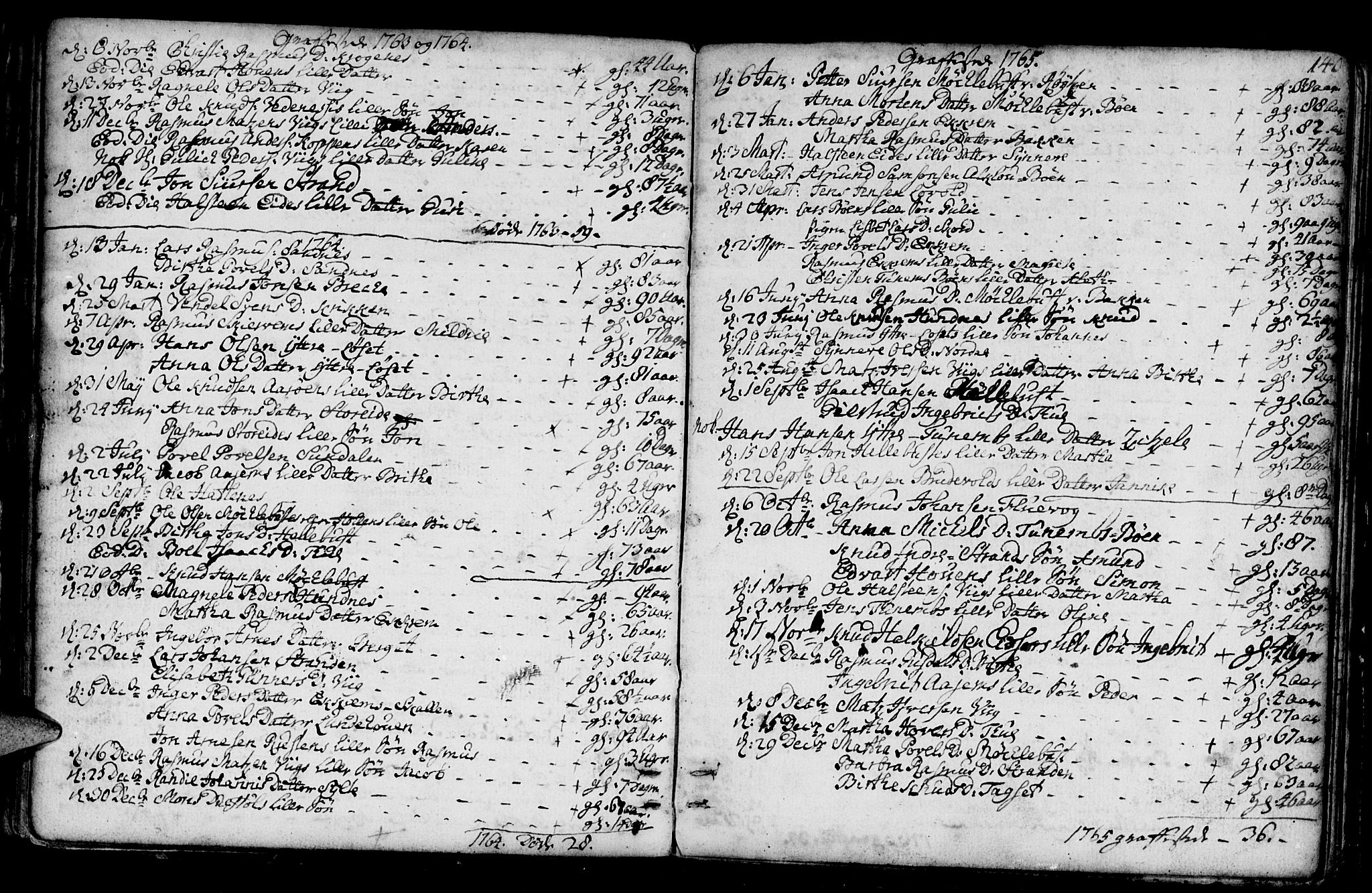 Ministerialprotokoller, klokkerbøker og fødselsregistre - Møre og Romsdal, SAT/A-1454/501/L0002: Parish register (official) no. 501A02, 1760-1816, p. 140