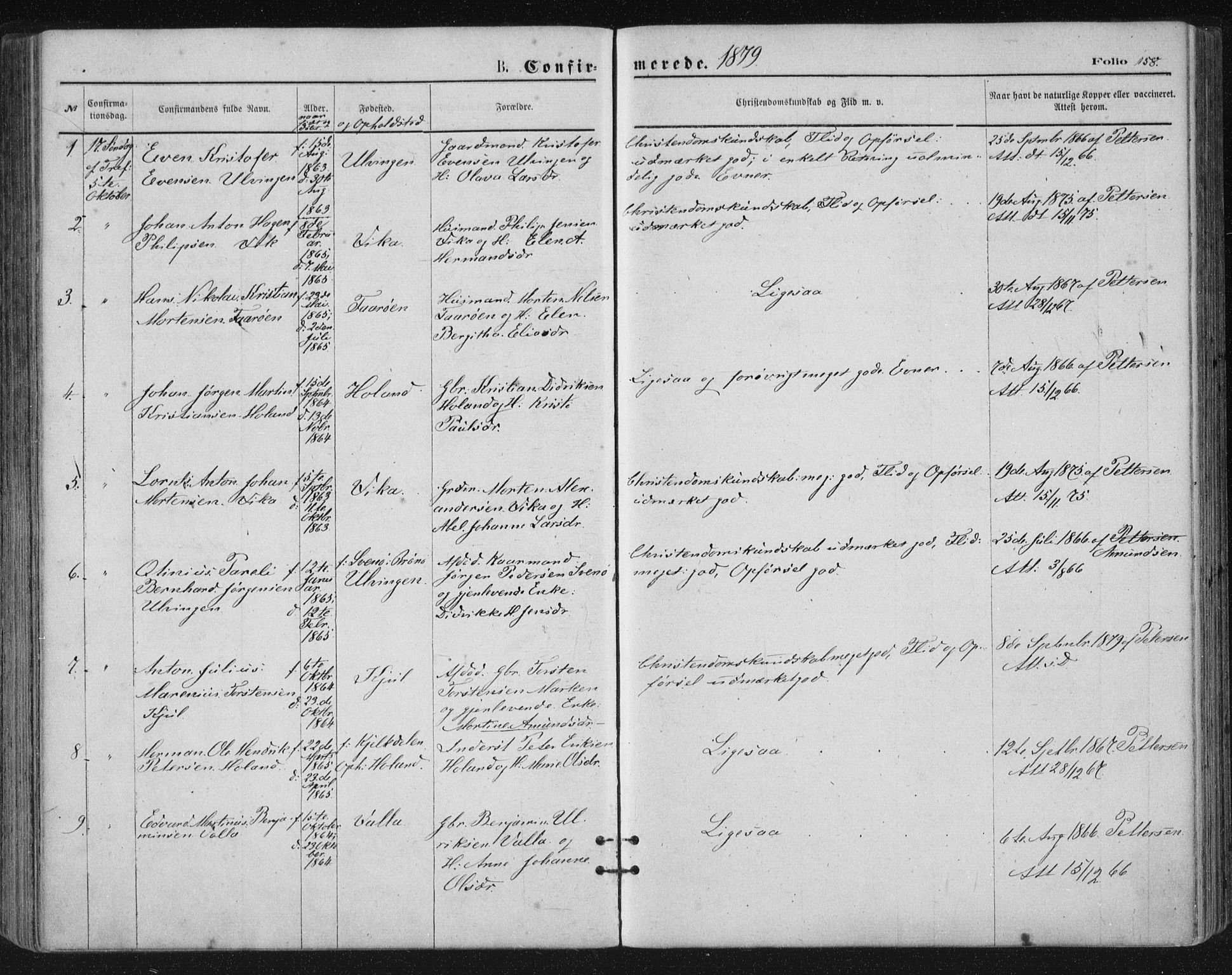 Ministerialprotokoller, klokkerbøker og fødselsregistre - Nordland, SAT/A-1459/816/L0241: Parish register (official) no. 816A07, 1870-1885, p. 158