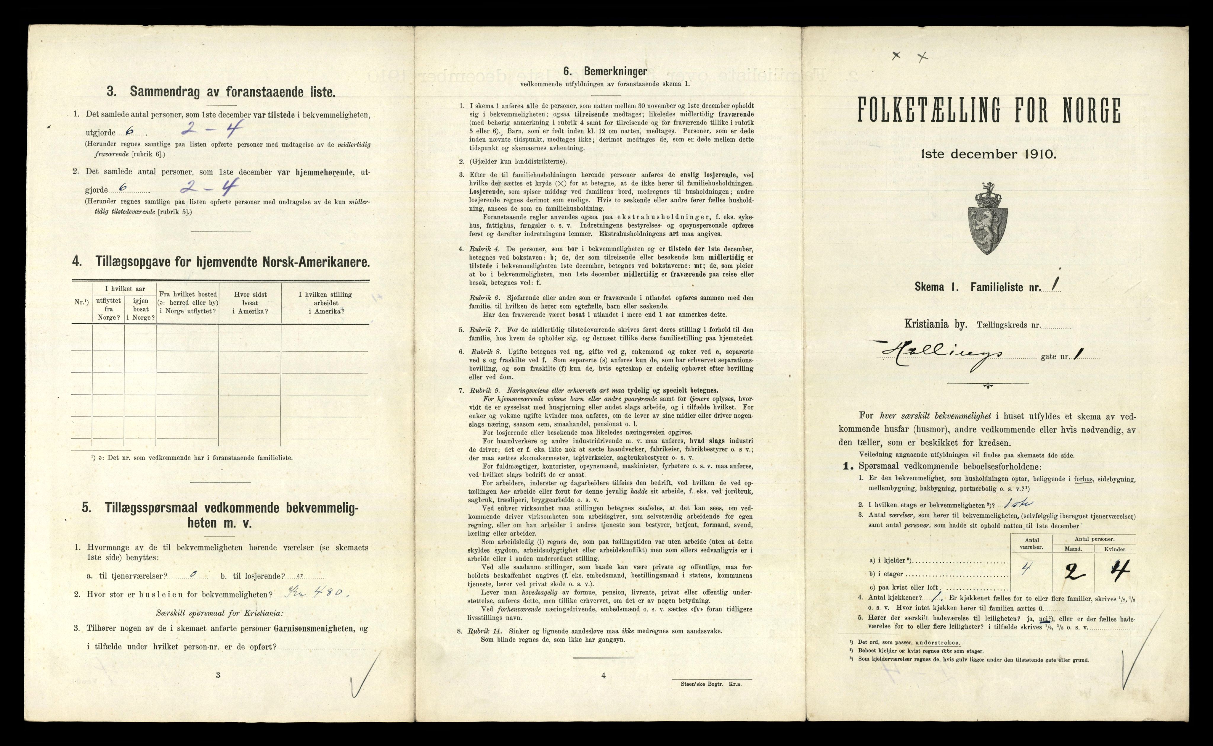 RA, 1910 census for Kristiania, 1910, p. 33019