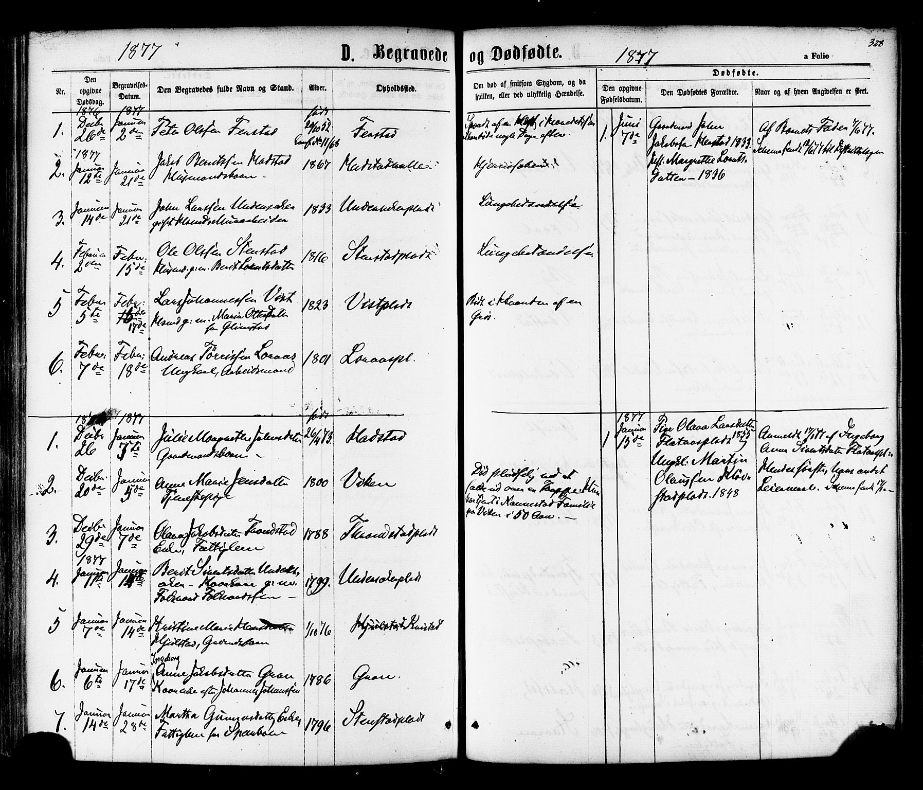 Ministerialprotokoller, klokkerbøker og fødselsregistre - Nord-Trøndelag, SAT/A-1458/730/L0284: Parish register (official) no. 730A09, 1866-1878, p. 328
