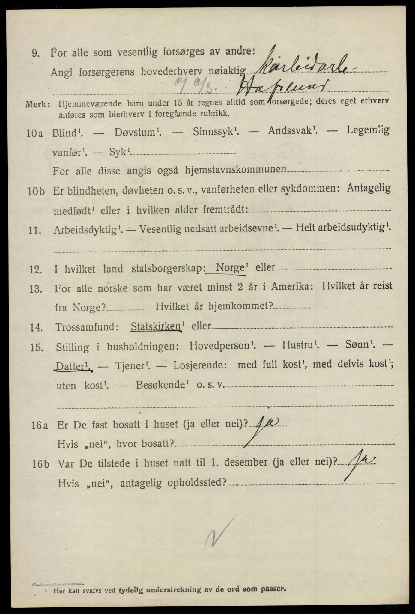 SAO, 1920 census for Tune, 1920, p. 9829