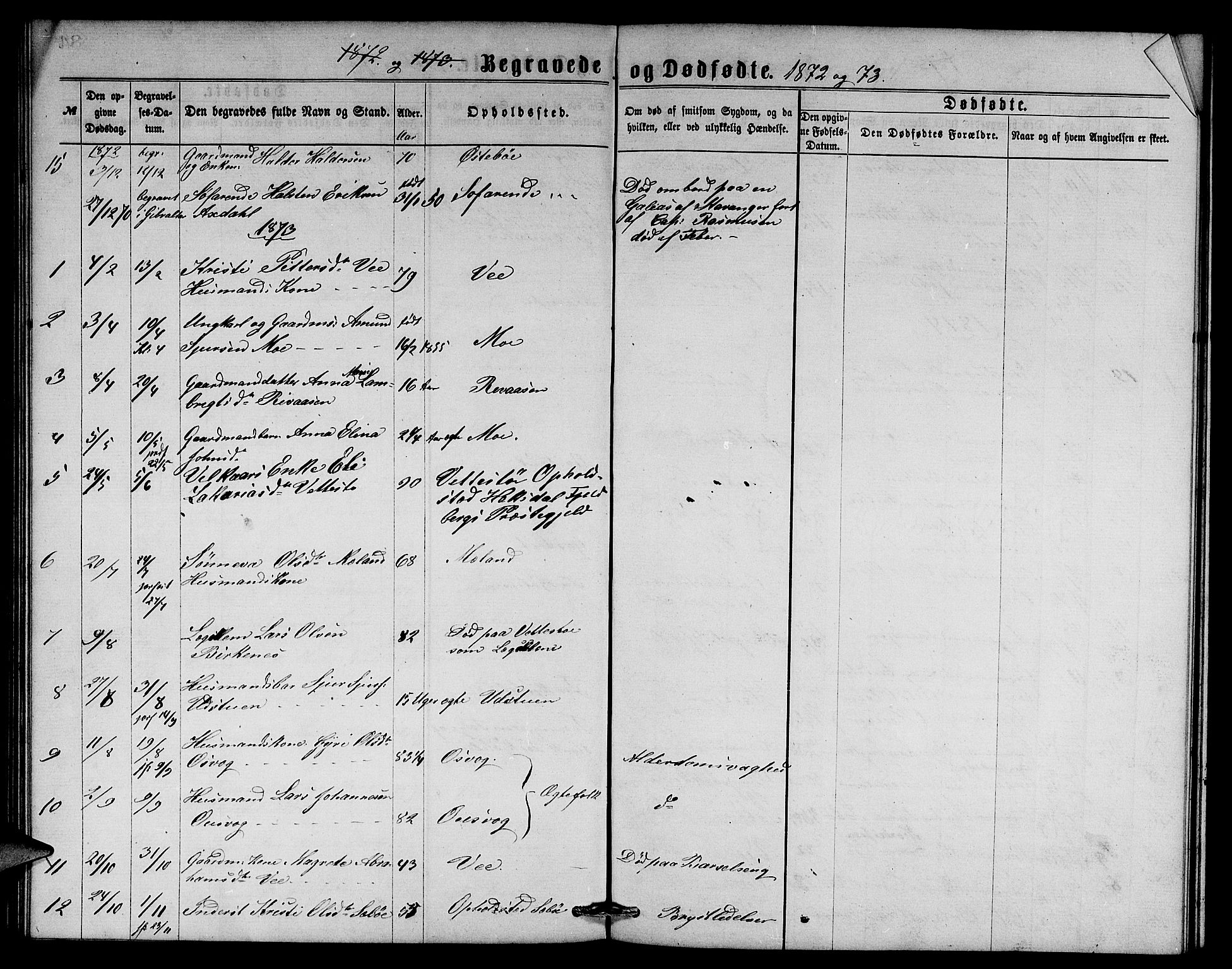 Etne sokneprestembete, SAB/A-75001/H/Hab: Parish register (copy) no. B 3, 1867-1878, p. 85