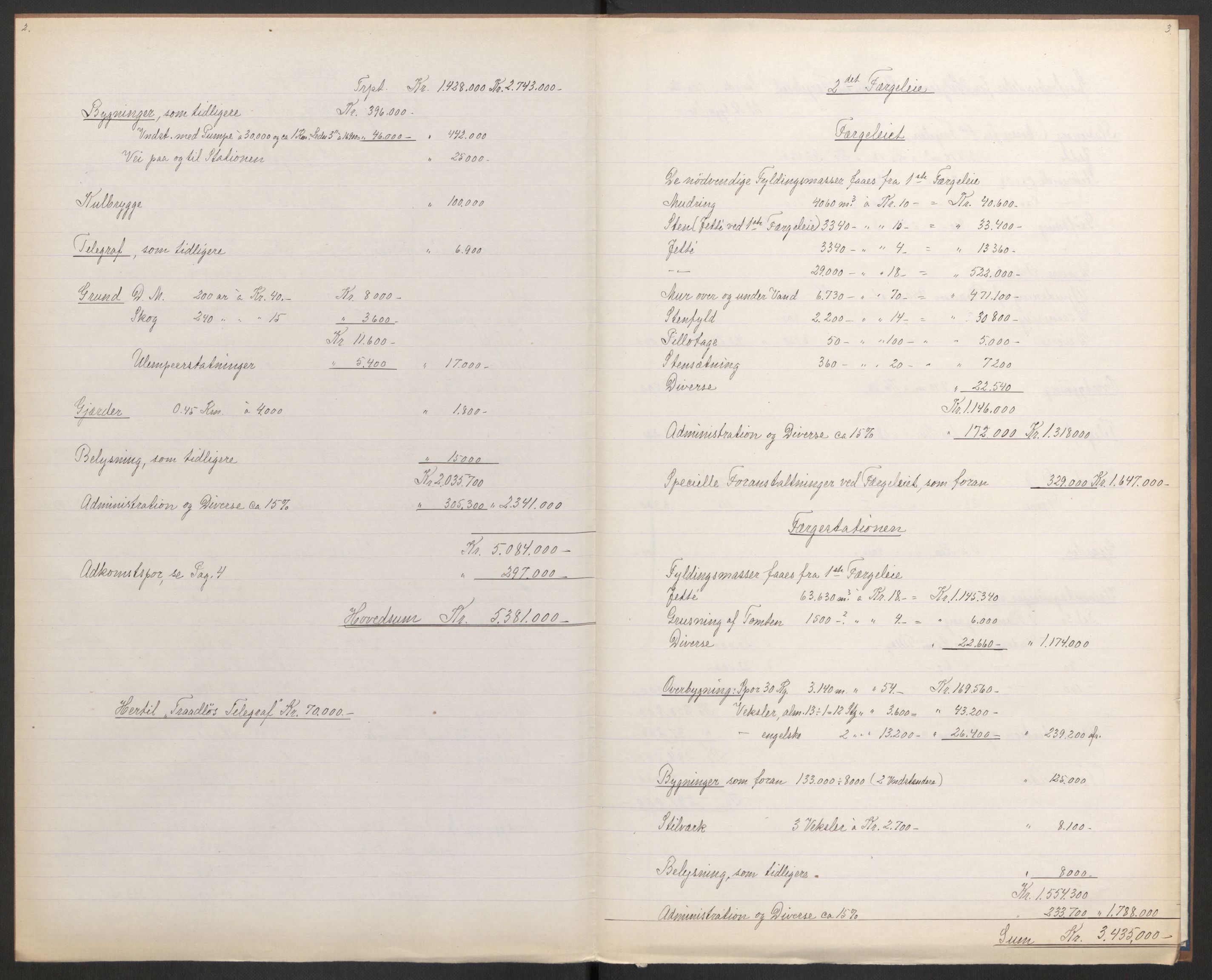 Norges Statsbaner, Baneavdelingen B, AV/RA-S-1619/1/F/Fa/L0042: NORGE-JYLLAND, 1920, p. 246