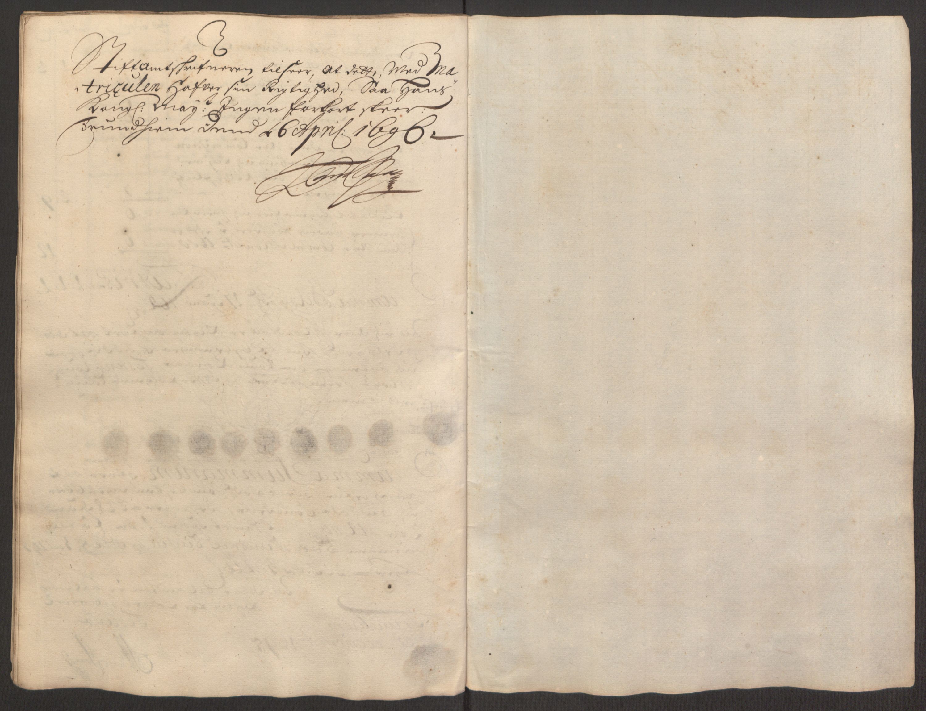 Rentekammeret inntil 1814, Reviderte regnskaper, Fogderegnskap, AV/RA-EA-4092/R60/L3945: Fogderegnskap Orkdal og Gauldal, 1695, p. 328