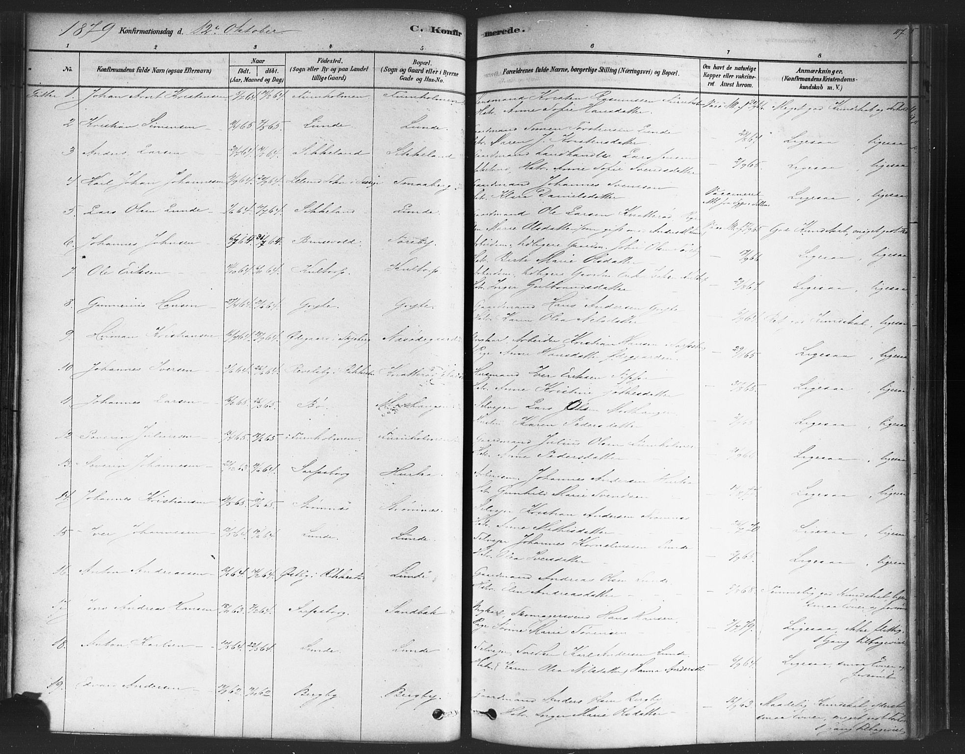 Varteig prestekontor Kirkebøker, SAO/A-10447a/F/Fa/L0002: Parish register (official) no. 2, 1878-1899, p. 117