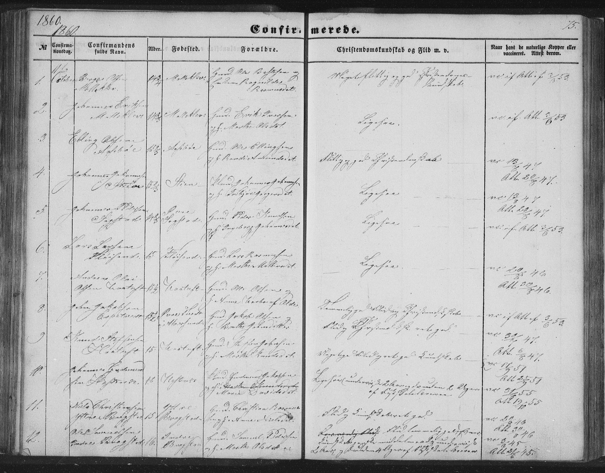 Alversund Sokneprestembete, SAB/A-73901/H/Ha/Hab: Parish register (copy) no. C 1, 1851-1866, p. 75