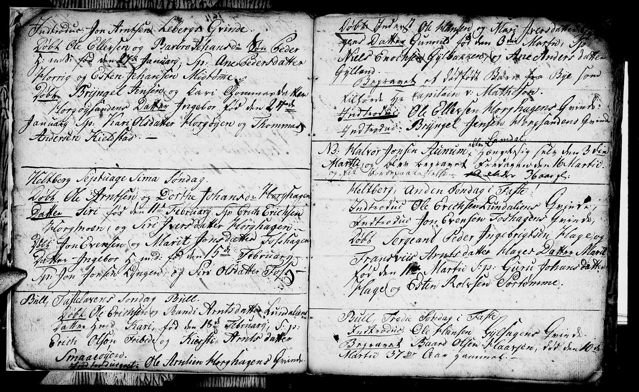 Ministerialprotokoller, klokkerbøker og fødselsregistre - Sør-Trøndelag, AV/SAT-A-1456/692/L1107: Parish register (copy) no. 692C02, 1809-1824