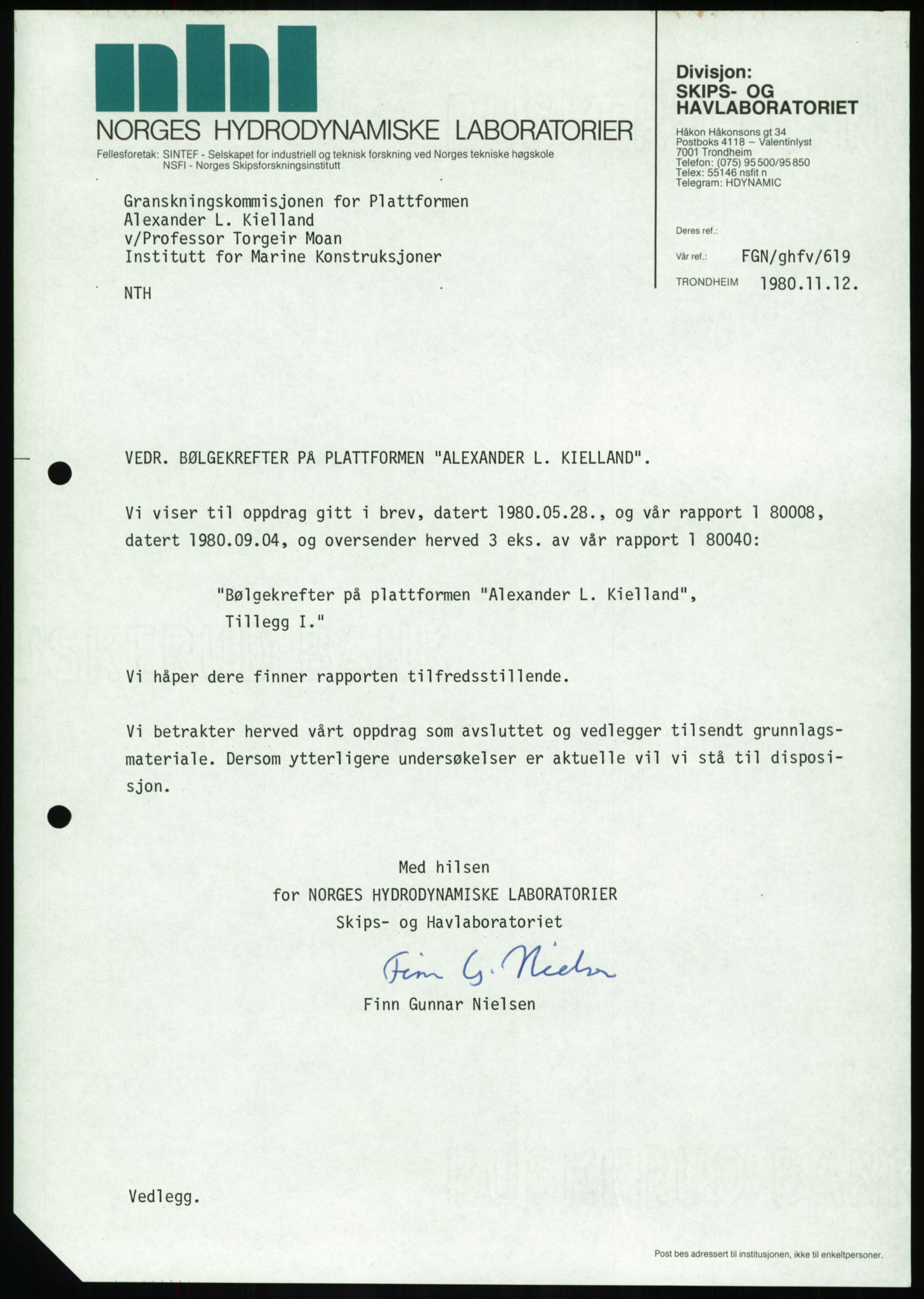 Justisdepartementet, Granskningskommisjonen ved Alexander Kielland-ulykken 27.3.1980, RA/S-1165/D/L0003: 0001 NOU 1981:11 Alexander Kielland ulykken/0002 Korrespondanse/0003: Alexander L. Kielland: Operating manual, 1980-1981, p. 396