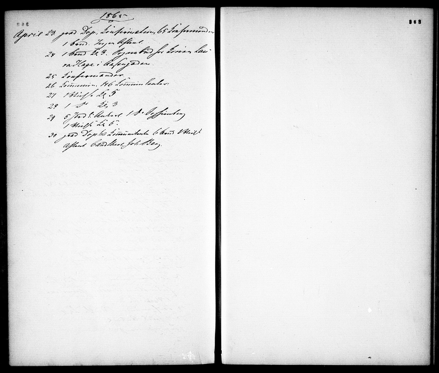 Gamle Aker prestekontor Kirkebøker, SAO/A-10617a/F/L0001: Parish register (official) no. 1, 1861-1865, p. 363