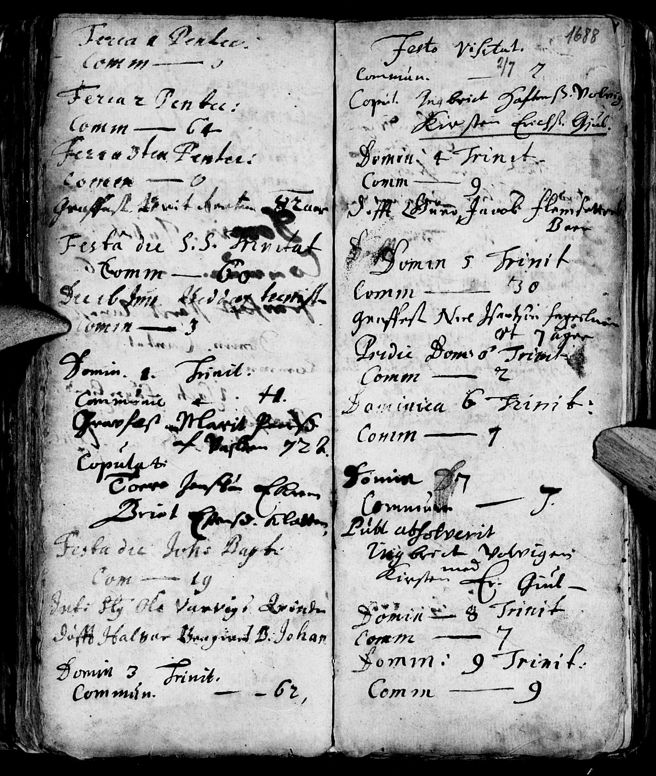 Ministerialprotokoller, klokkerbøker og fødselsregistre - Møre og Romsdal, SAT/A-1454/586/L0976: Parish register (official) no. 586A02, 1664-1702