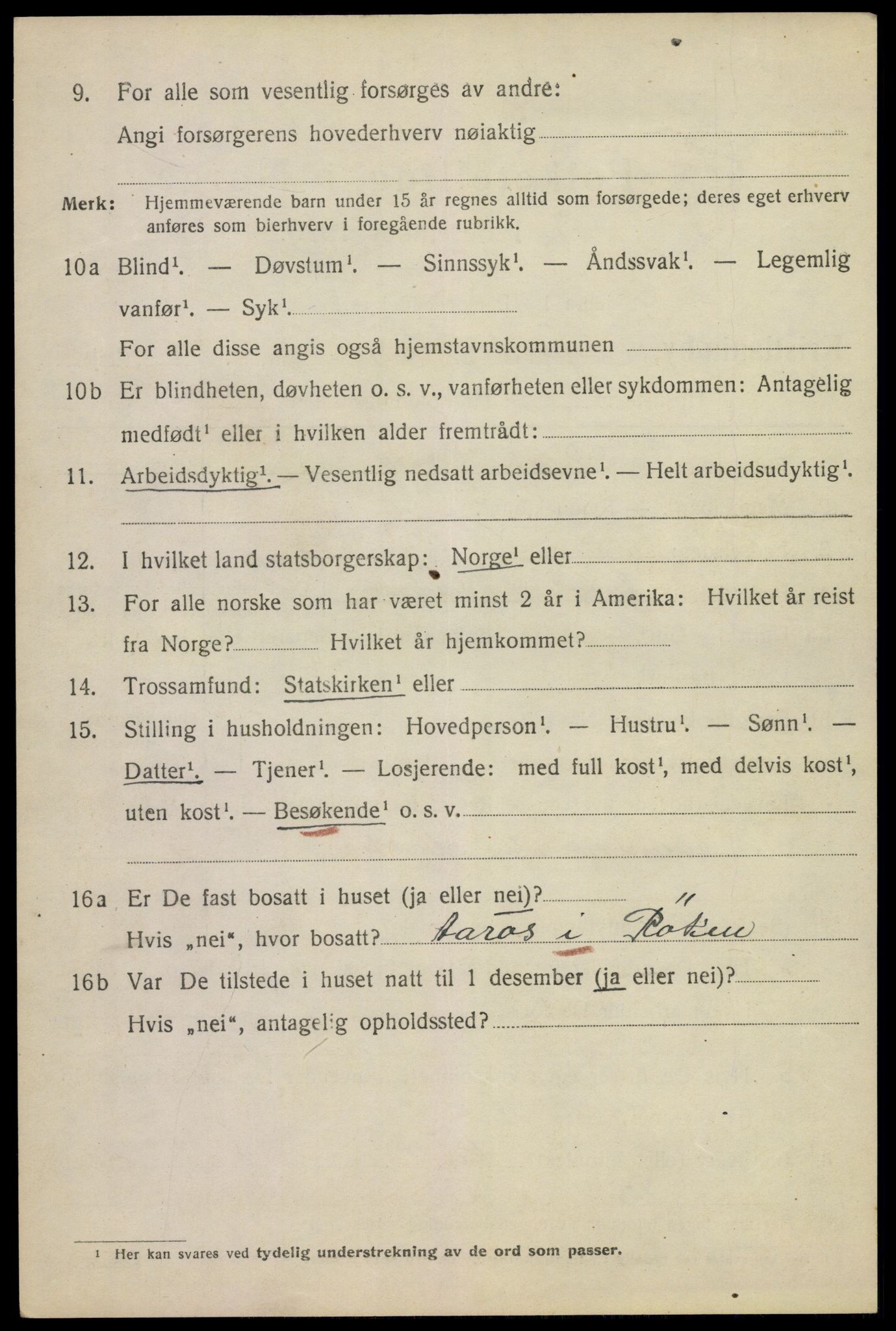 SAO, 1920 census for Kristiania, 1920, p. 510030