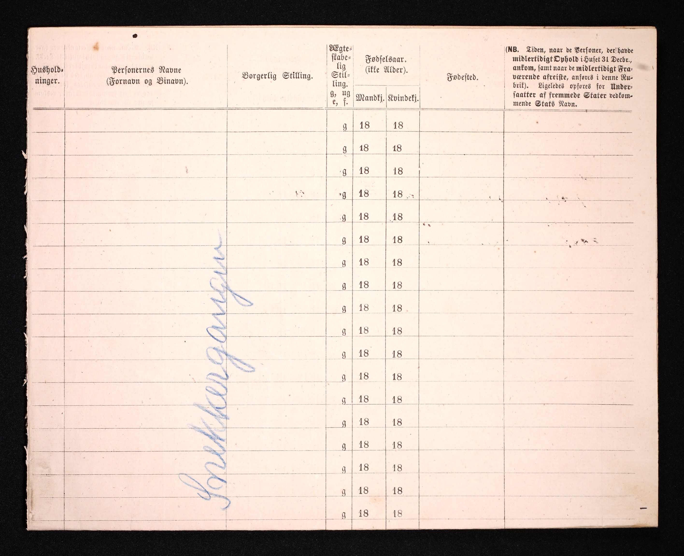 RA, 1870 census for 0301 Kristiania, 1870, p. 3563