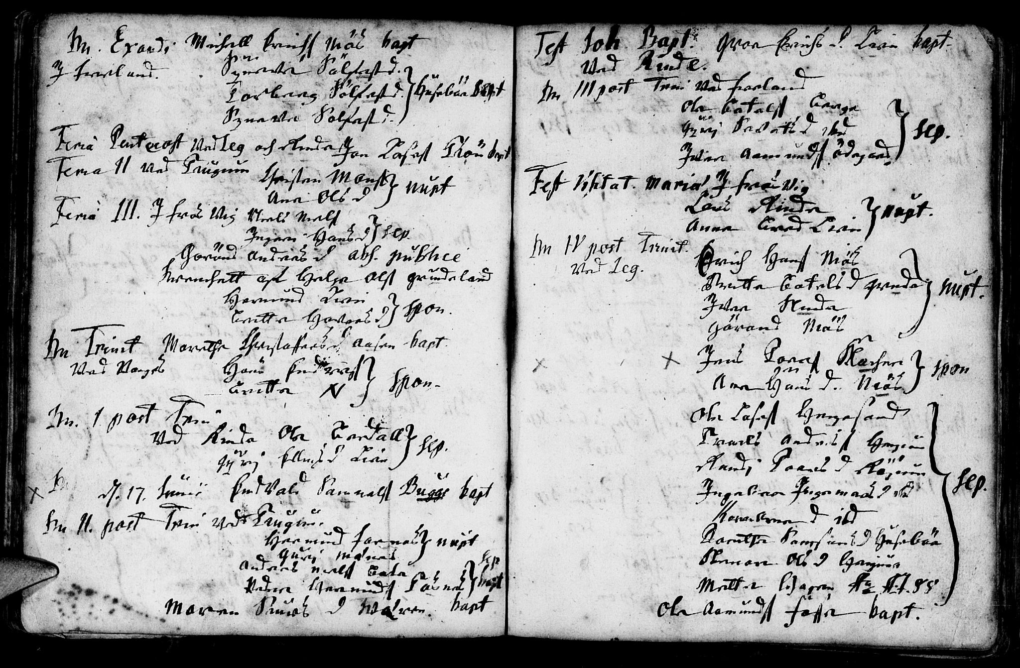 Leikanger sokneprestembete, AV/SAB-A-81001/H/Haa/Haaa/L0001: Parish register (official) no. A 1, 1690-1734, p. 62