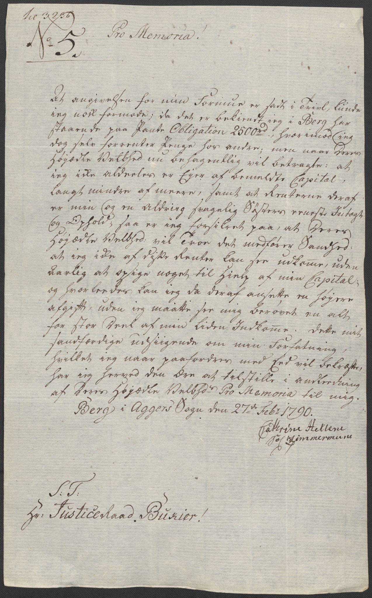 Rentekammeret inntil 1814, Reviderte regnskaper, Mindre regnskaper, RA/EA-4068/Rf/Rfe/L0001: Aker og Follo fogderi, 1789, p. 9