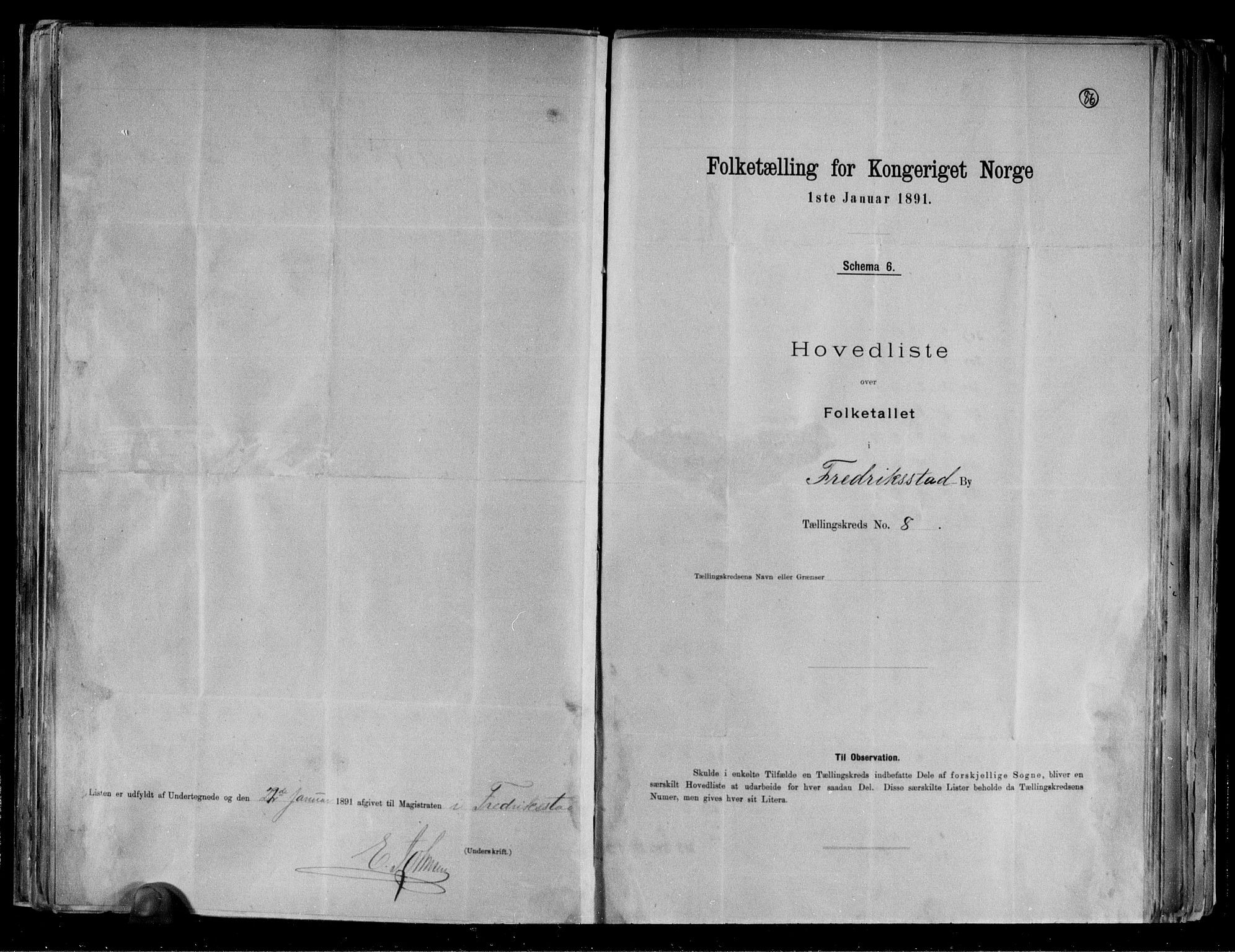 RA, 1891 census for 0103 Fredrikstad, 1891, p. 25