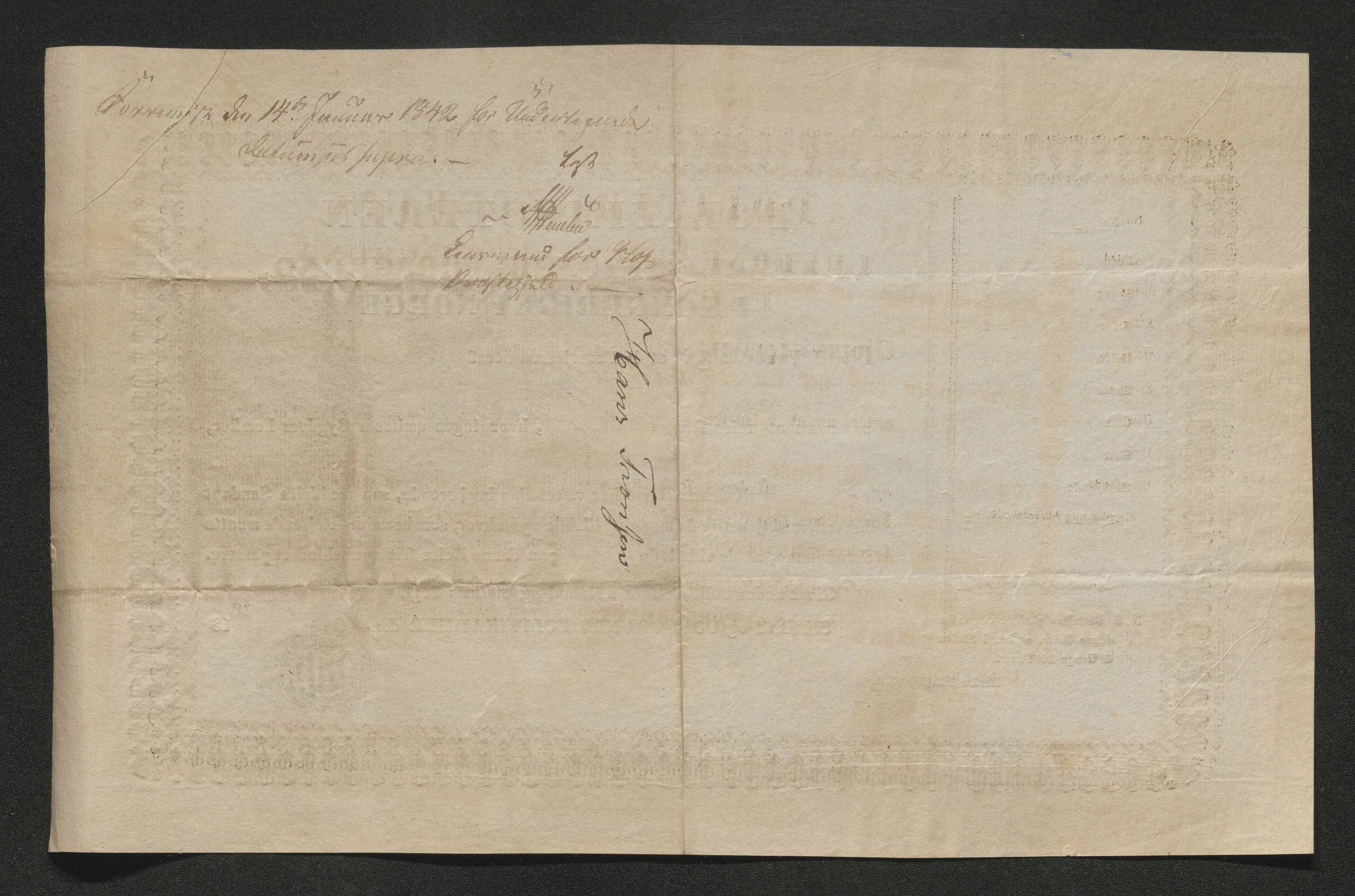 Drammen politikammer, AV/SAKO-A-623/I/Ia/Iab/L0006: Innleverte pass, 1841-1842, p. 326