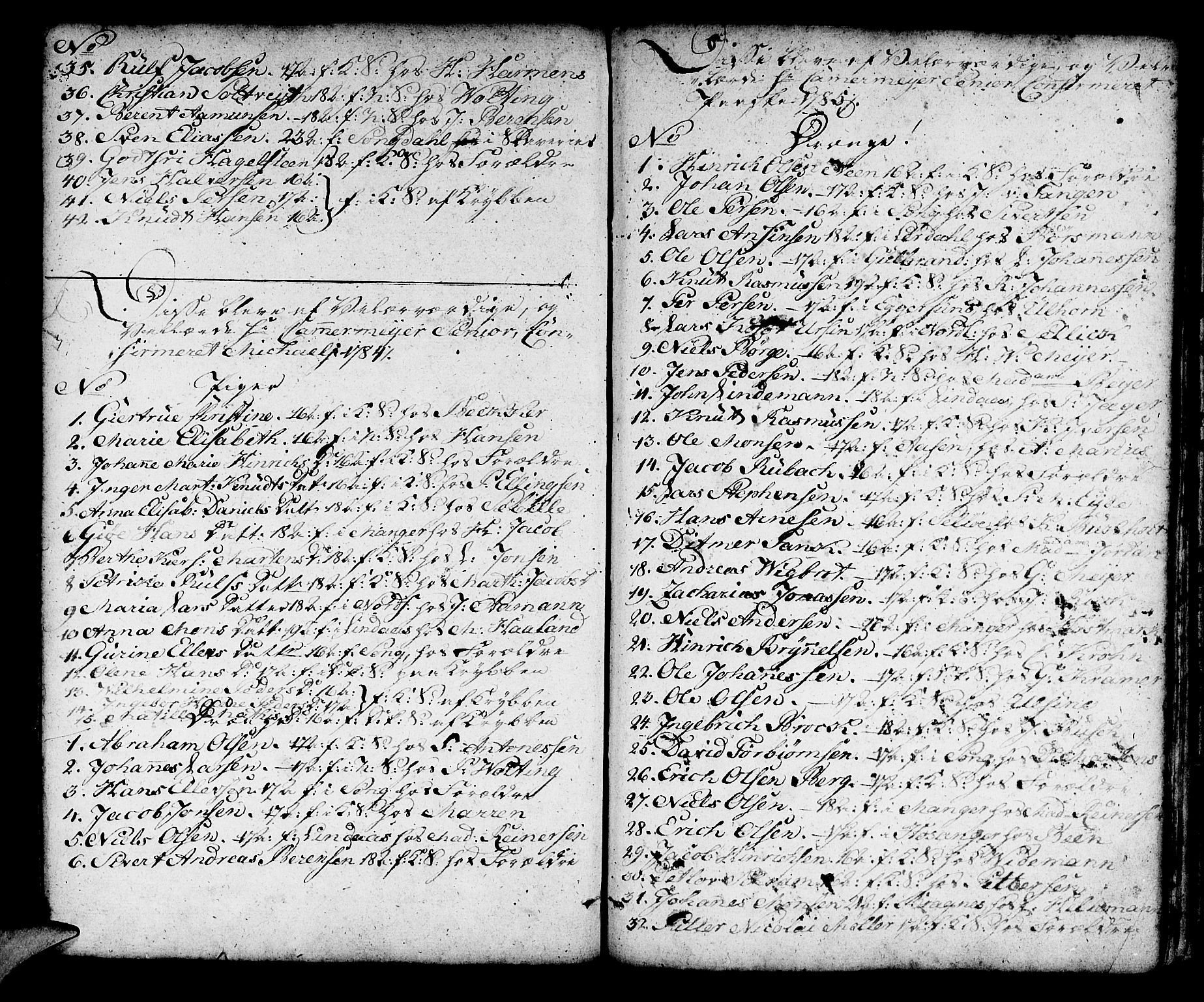 Korskirken sokneprestembete, SAB/A-76101/H/Haa/L0007: Parish register (official) no. A 7, 1736-1839, p. 85