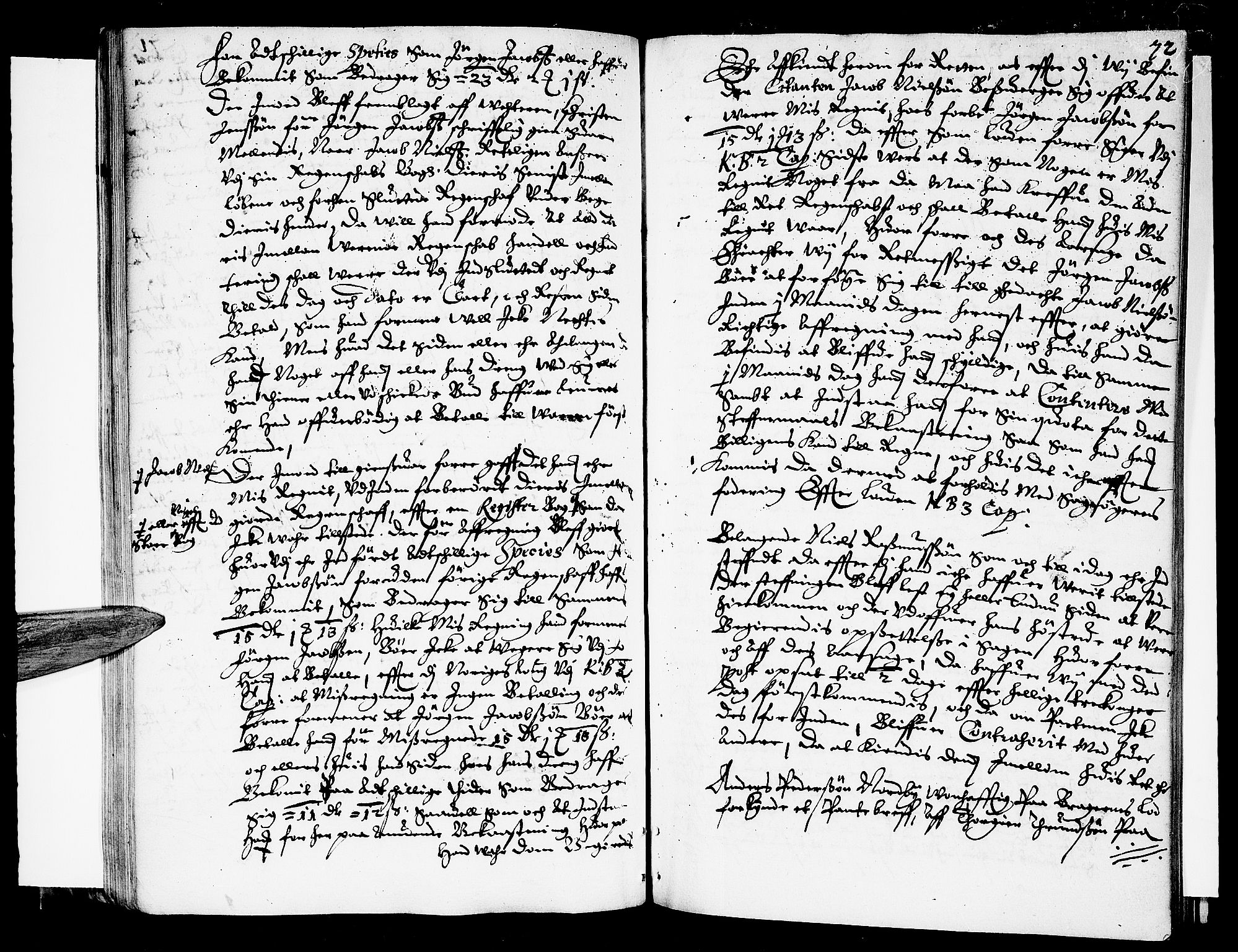 Lier, Røyken og Hurum sorenskriveri, SAKO/A-89/F/Fa/L0003: Tingbok, 1661, p. 72