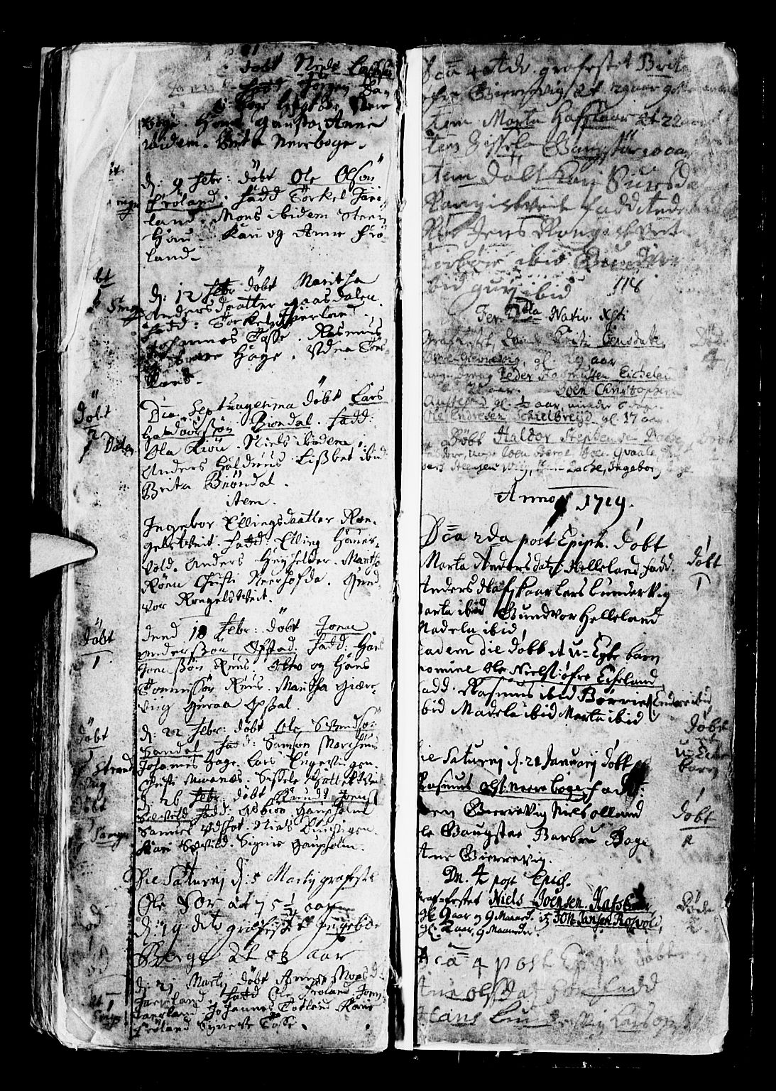 Os sokneprestembete, AV/SAB-A-99929: Parish register (official) no. A 6, 1669-1719, p. 118