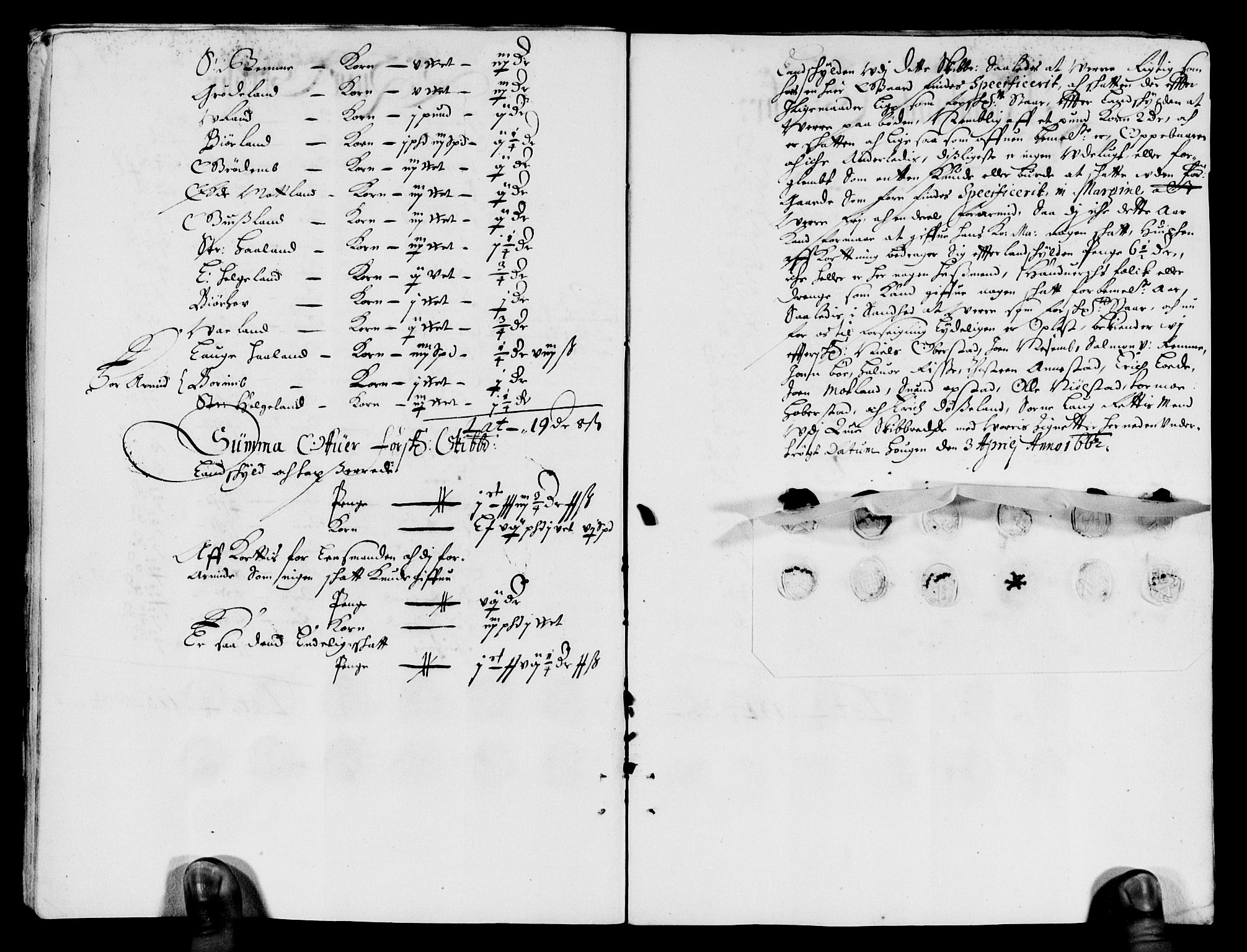 Rentekammeret inntil 1814, Reviderte regnskaper, Lensregnskaper, AV/RA-EA-5023/R/Rb/Rbs/L0044: Stavanger len, 1661-1662