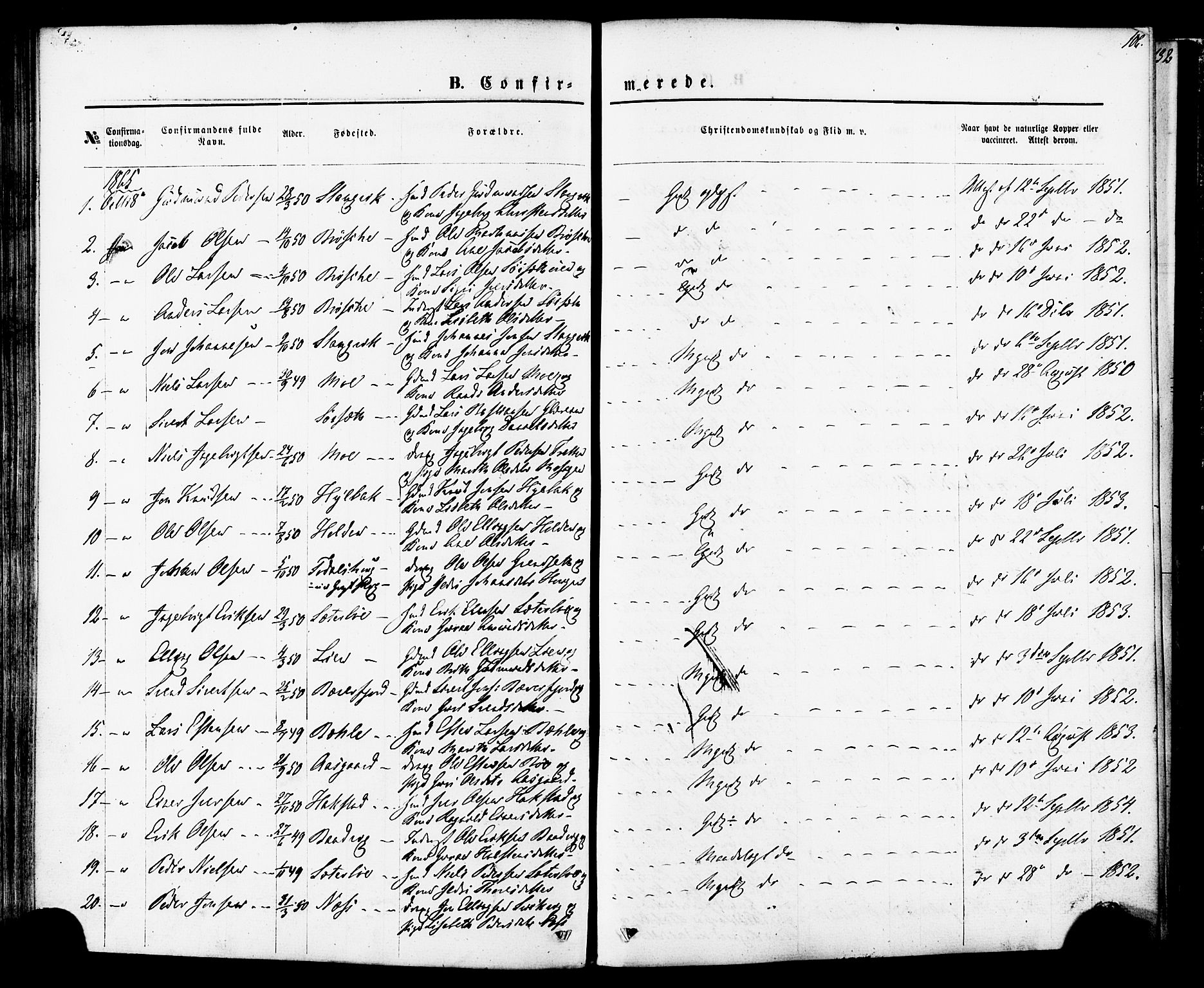Ministerialprotokoller, klokkerbøker og fødselsregistre - Møre og Romsdal, SAT/A-1454/592/L1027: Parish register (official) no. 592A05, 1865-1878, p. 106