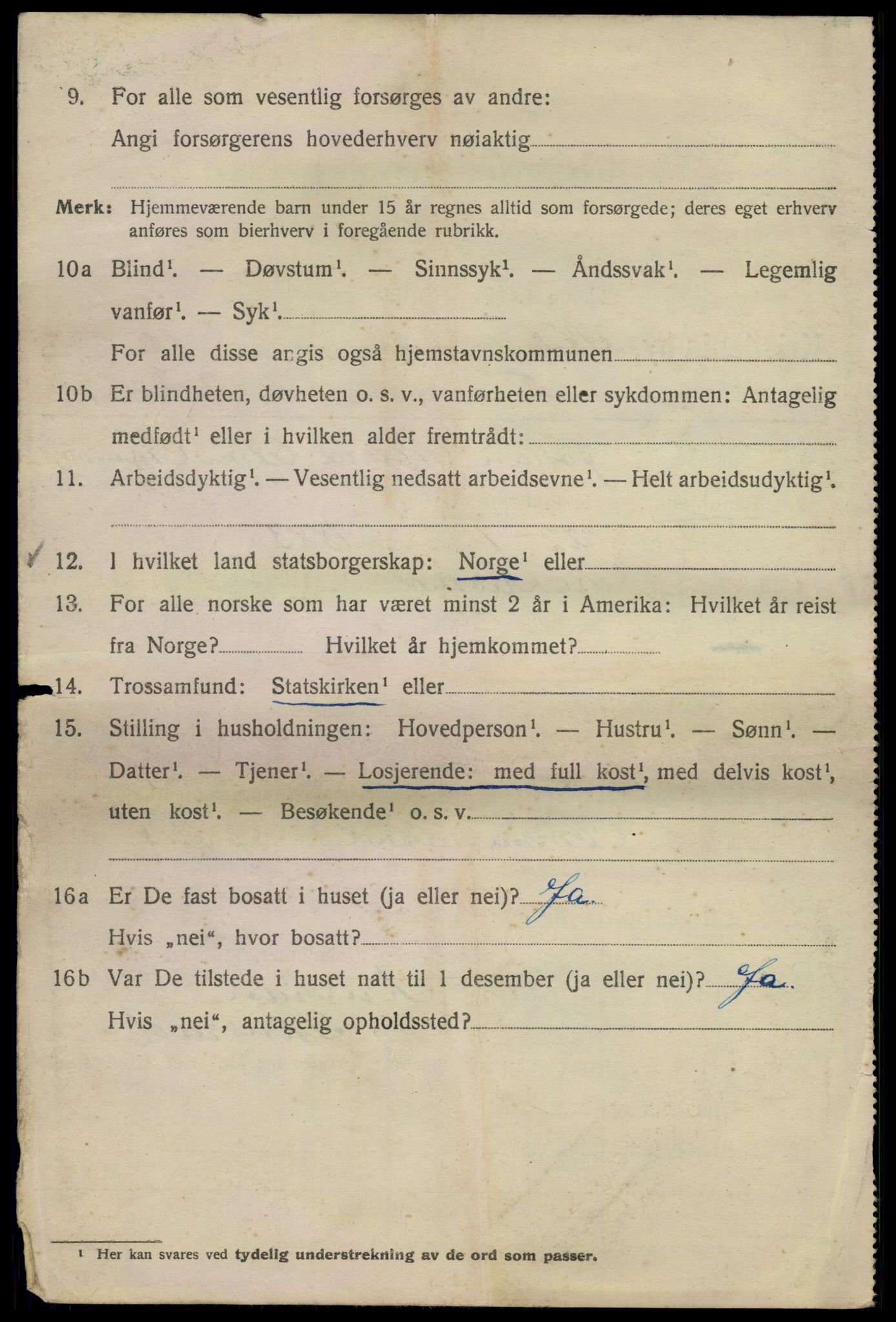 SAO, 1920 census for Kristiania, 1920, p. 417086