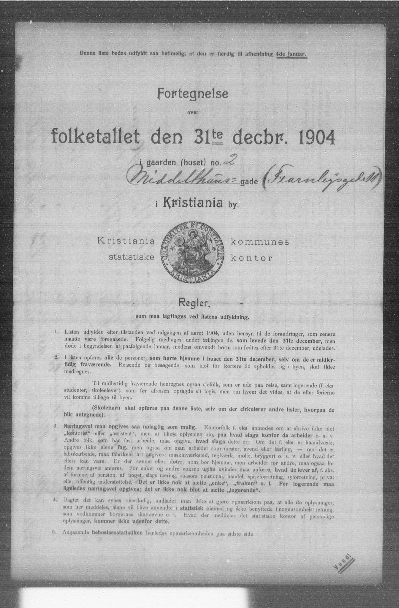 OBA, Municipal Census 1904 for Kristiania, 1904, p. 12527