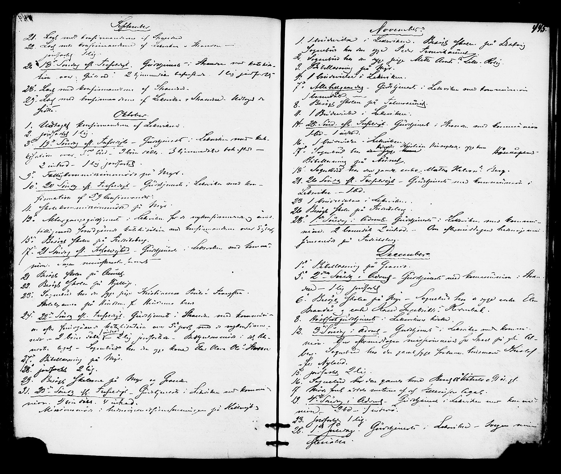 Ministerialprotokoller, klokkerbøker og fødselsregistre - Nord-Trøndelag, SAT/A-1458/701/L0009: Parish register (official) no. 701A09 /1, 1864-1882, p. 445