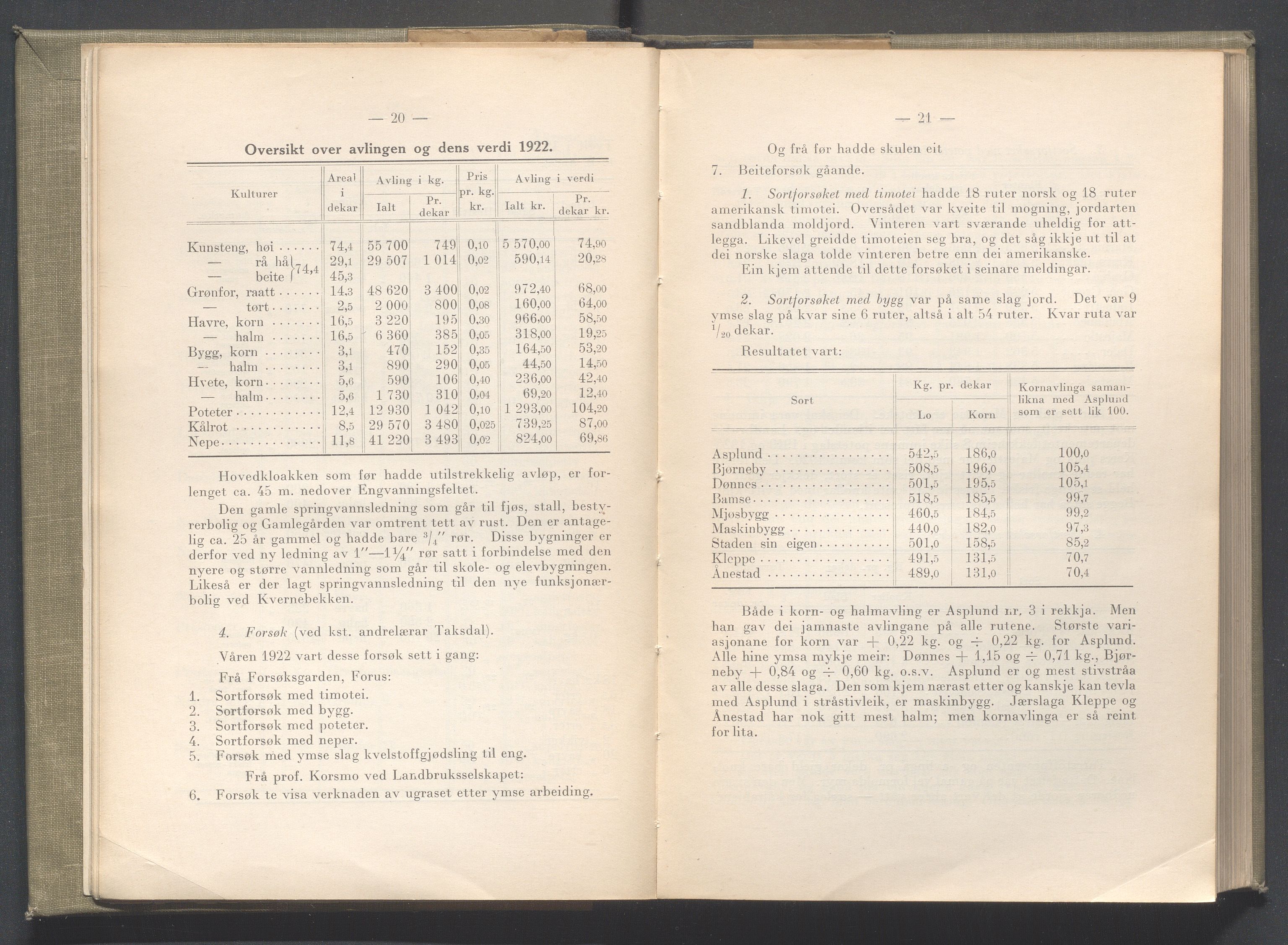 Rogaland fylkeskommune - Fylkesrådmannen , IKAR/A-900/A/Aa/Aaa/L0043: Møtebok , 1924, p. 20-21