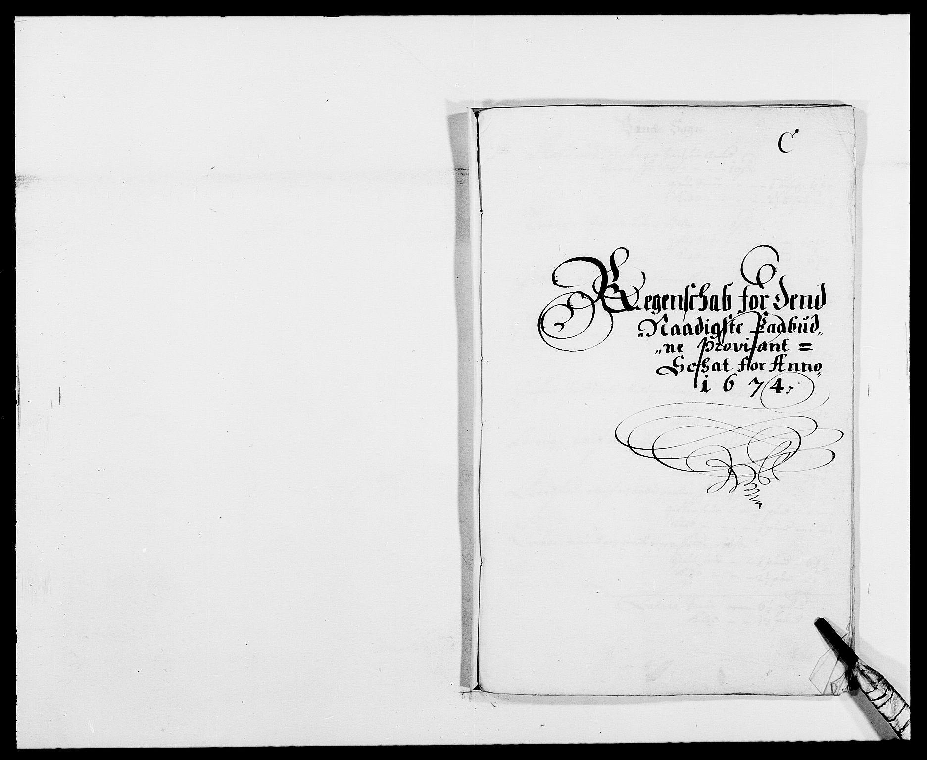 Rentekammeret inntil 1814, Reviderte regnskaper, Fogderegnskap, RA/EA-4092/R34/L2042: Fogderegnskap Bamble, 1673-1675, p. 200