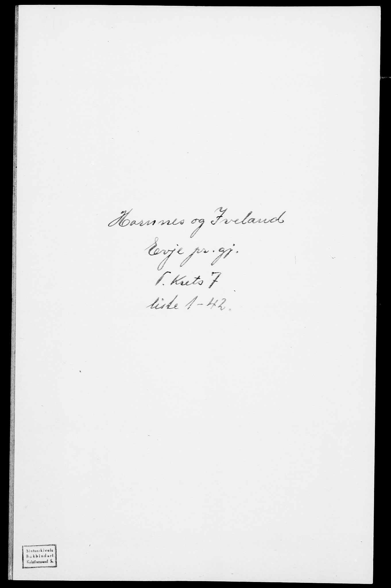 SAK, 1875 census for 0934P Evje, 1875, p. 585