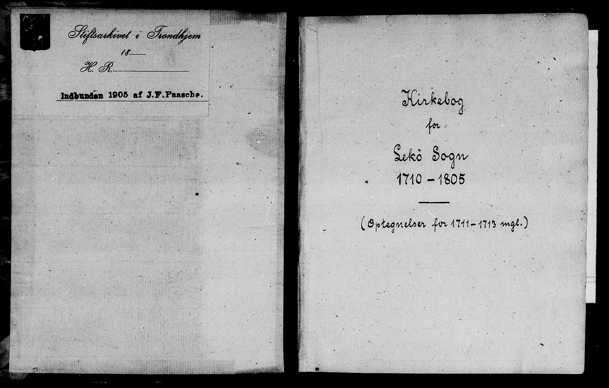 Ministerialprotokoller, klokkerbøker og fødselsregistre - Nord-Trøndelag, AV/SAT-A-1458/788/L0694: Parish register (official) no. 788A01, 1710-1805