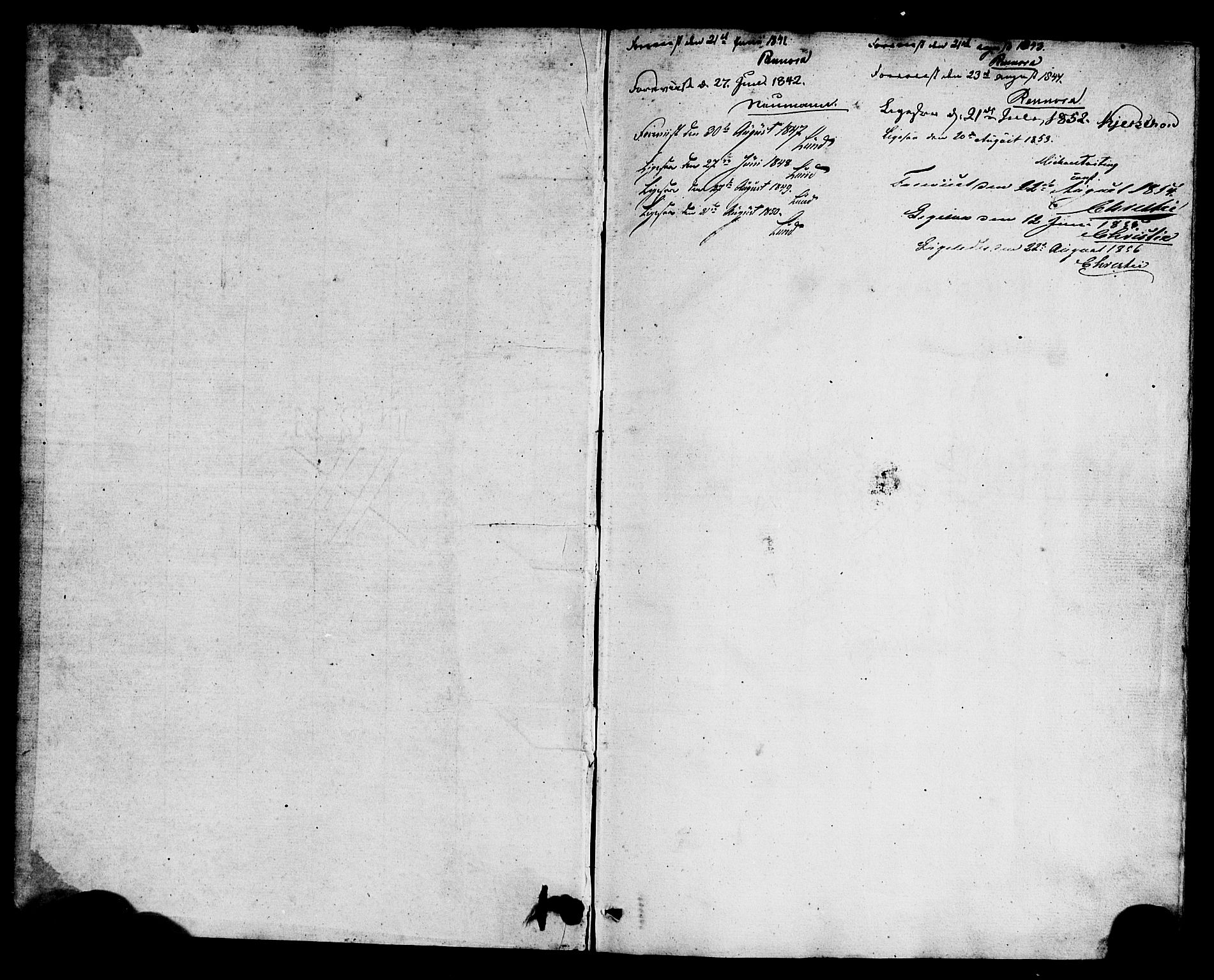 Kinn sokneprestembete, AV/SAB-A-80801/H/Haa/Haaa/L0011: Parish register (official) no. A 11, 1841-1855