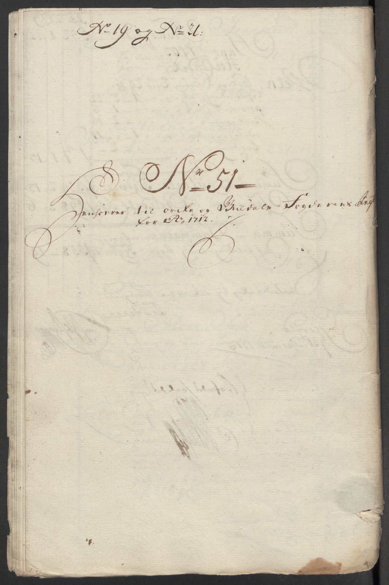 Rentekammeret inntil 1814, Reviderte regnskaper, Fogderegnskap, RA/EA-4092/R60/L3963: Fogderegnskap Orkdal og Gauldal, 1712, p. 434