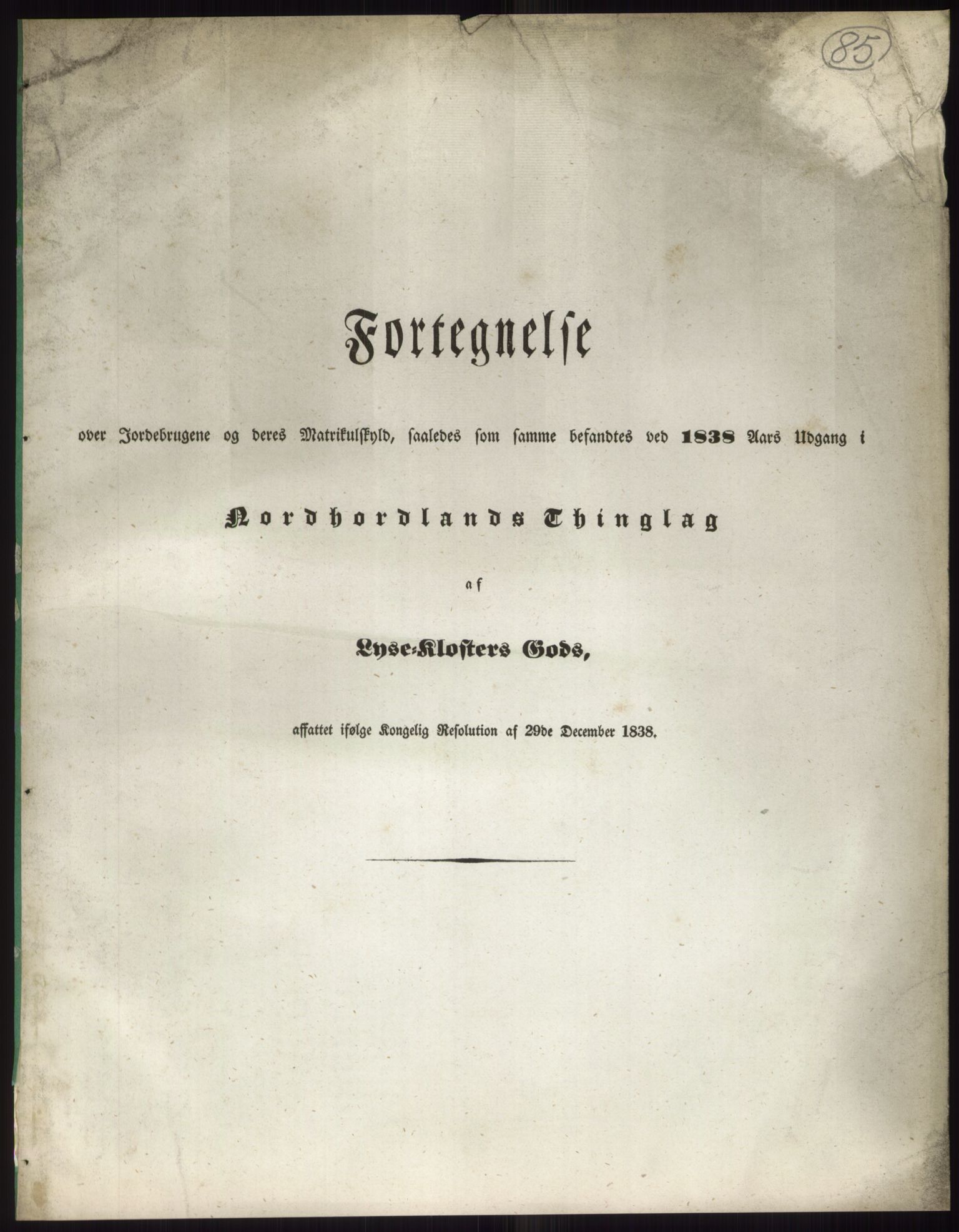 Andre publikasjoner, PUBL/PUBL-999/0002/0011: Bind 11 - Søndre Bergenhus amt: Sunnhordland og Hardanger fogderi, Stamhuset Rosendals gods og Lyse klosters gods, 1838, p. 141