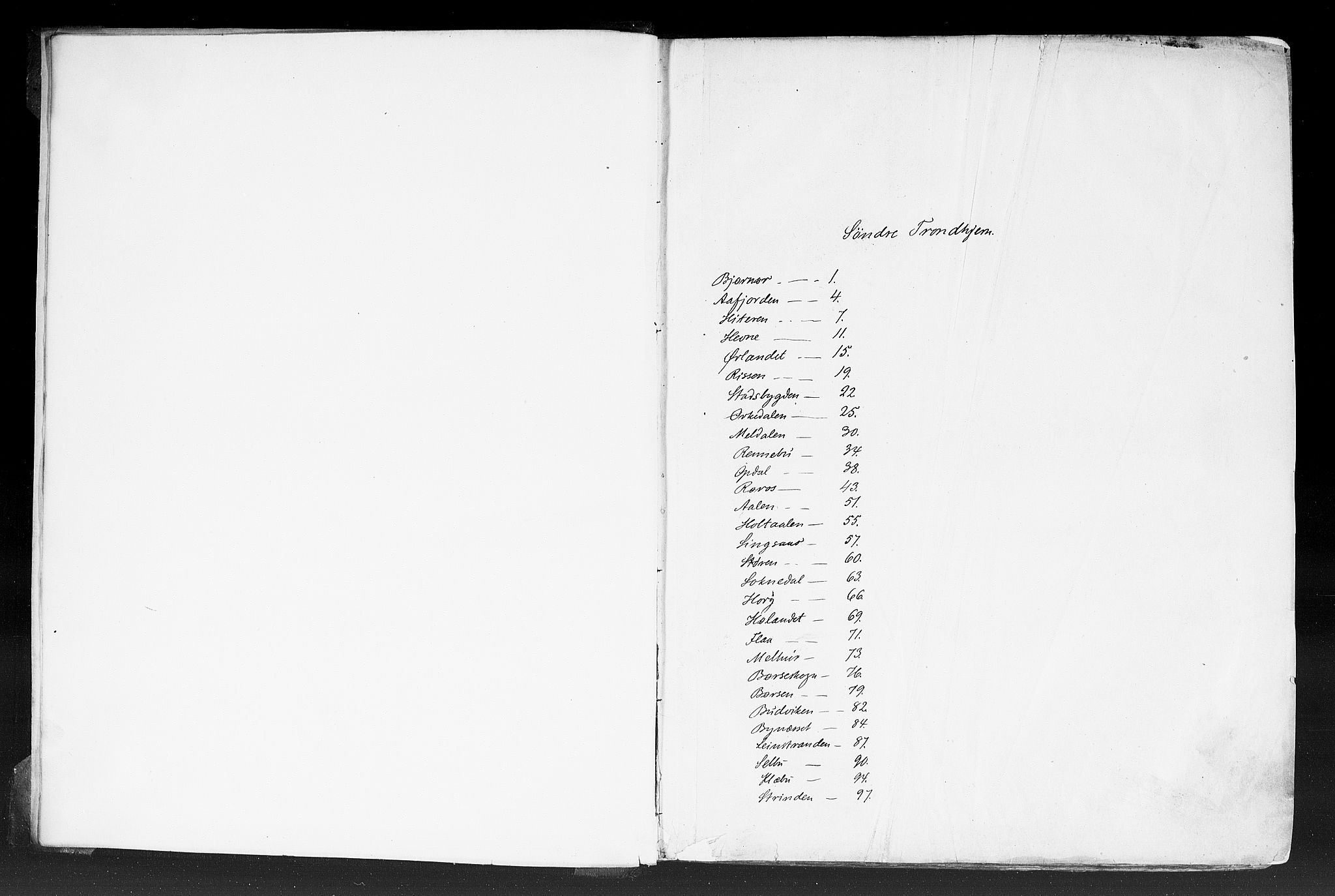 Rygh, RA/PA-0034/F/Fb/L0014: Matrikkelen for 1838 - Søndre Trondhjems amt (Sør-Trøndelag fylke), 1838