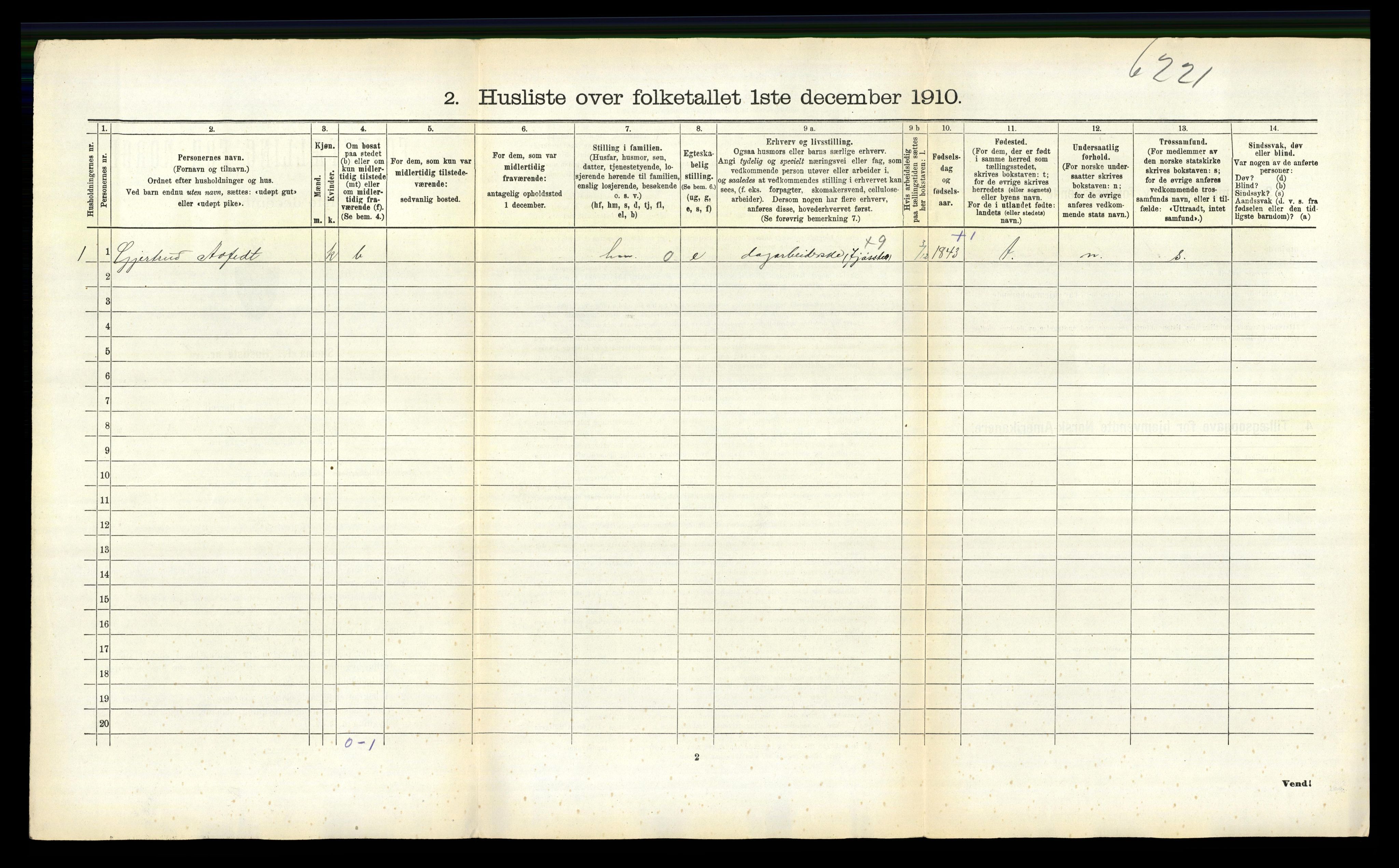 RA, 1910 census for Leikanger, 1910, p. 905