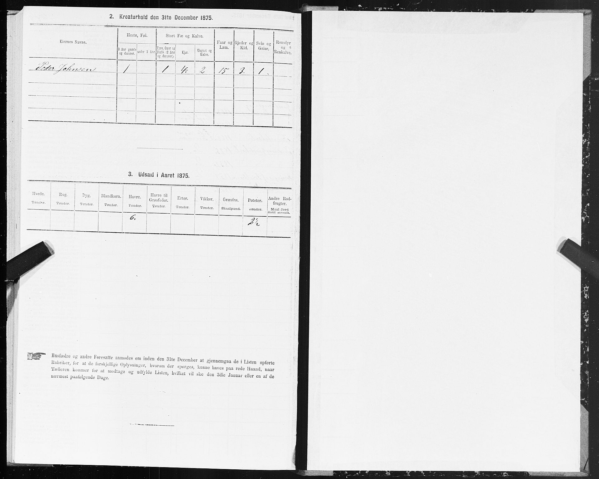 SAT, 1875 census for 1553P Kvernes, 1875