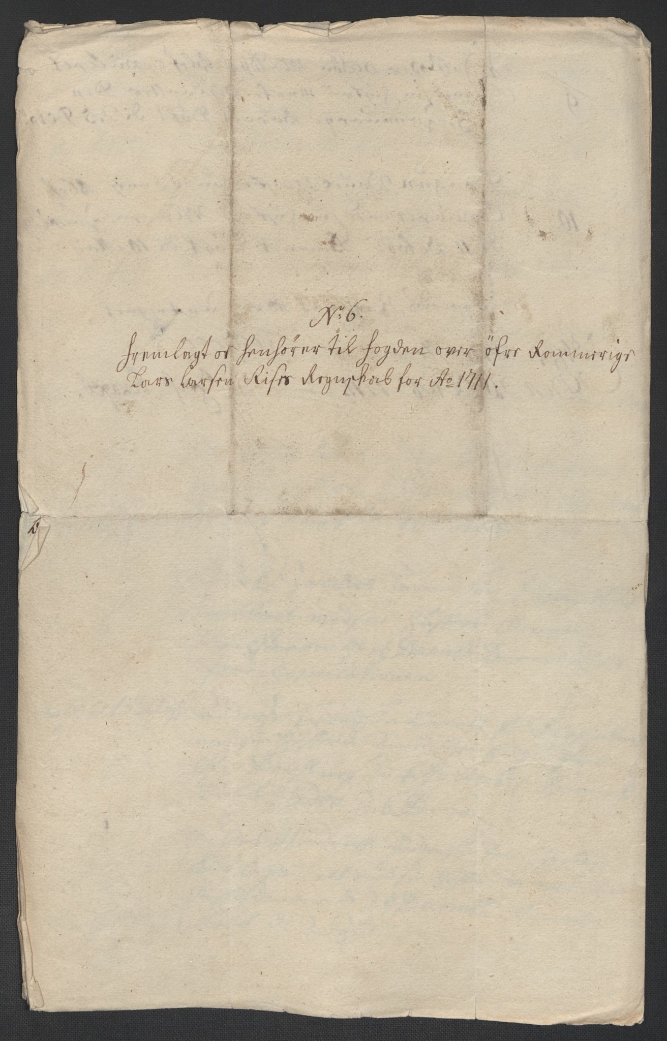 Rentekammeret inntil 1814, Reviderte regnskaper, Fogderegnskap, AV/RA-EA-4092/R12/L0720: Fogderegnskap Øvre Romerike, 1710-1711, p. 305