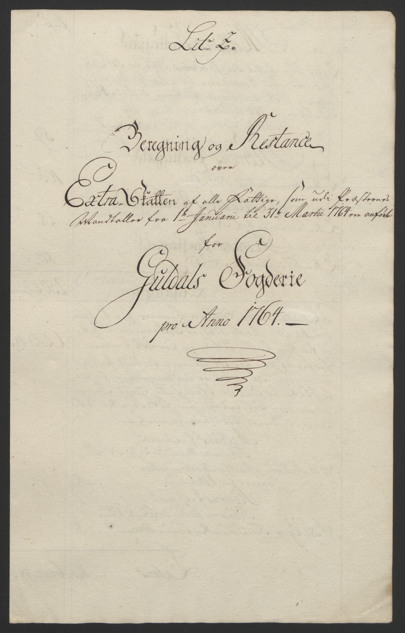 Rentekammeret inntil 1814, Reviderte regnskaper, Fogderegnskap, AV/RA-EA-4092/R60/L4094: Ekstraskatten Orkdal og Gauldal, 1762-1765, p. 212