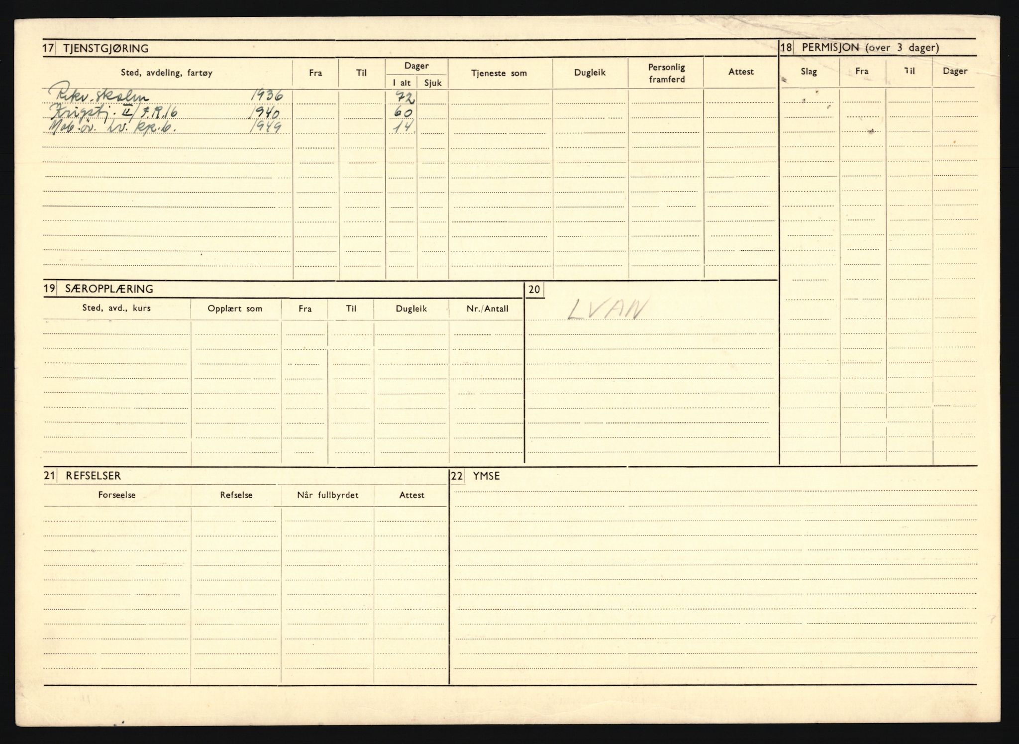 Forsvaret, Troms infanteriregiment nr. 16, AV/RA-RAFA-3146/P/Pa/L0020: Rulleblad for regimentets menige mannskaper, årsklasse 1936, 1936, p. 486